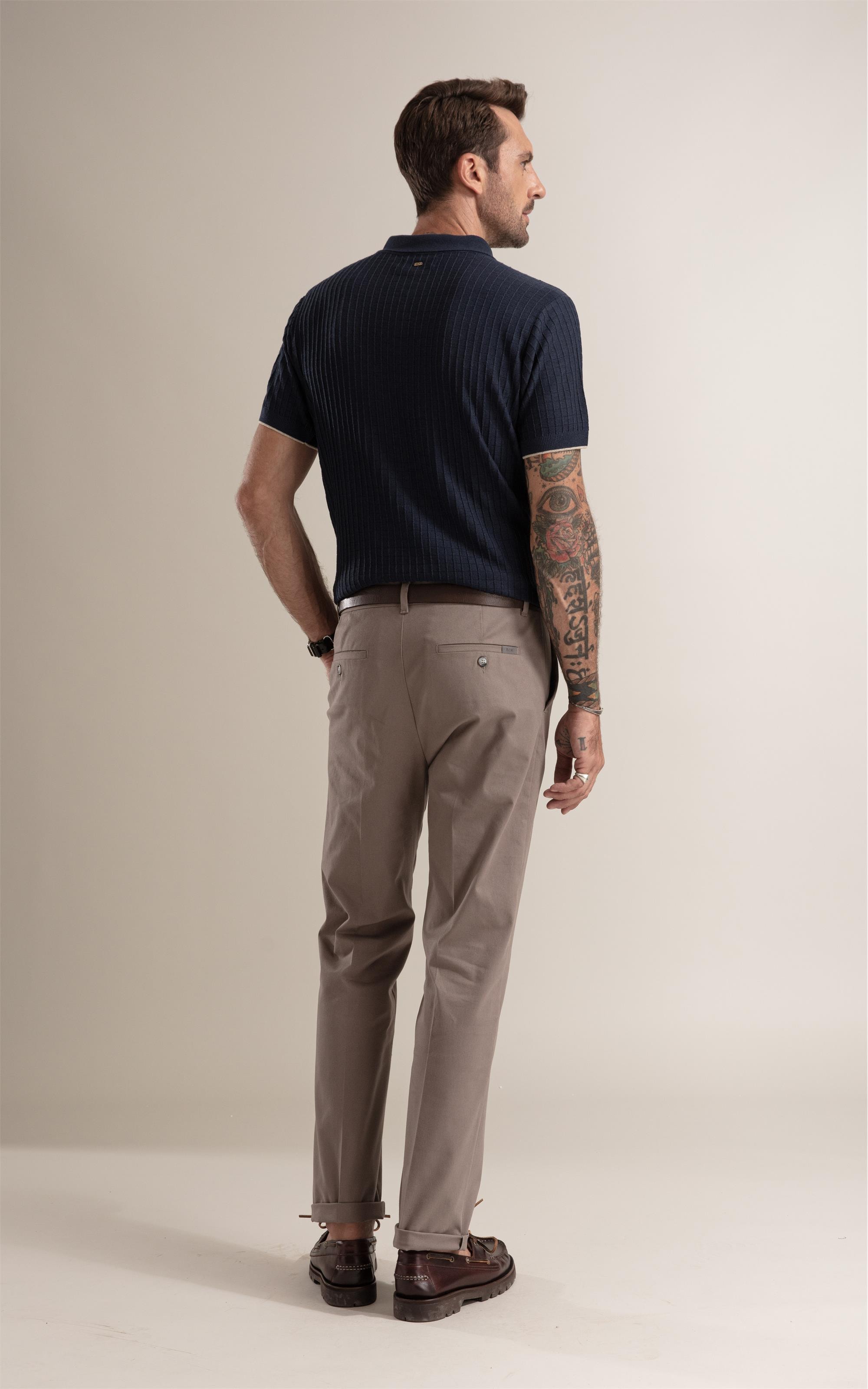 Calça Chino Niquel