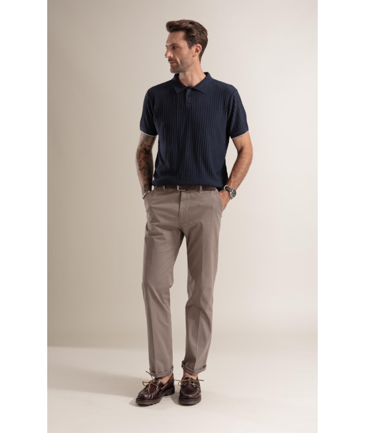Calça Chino Niquel