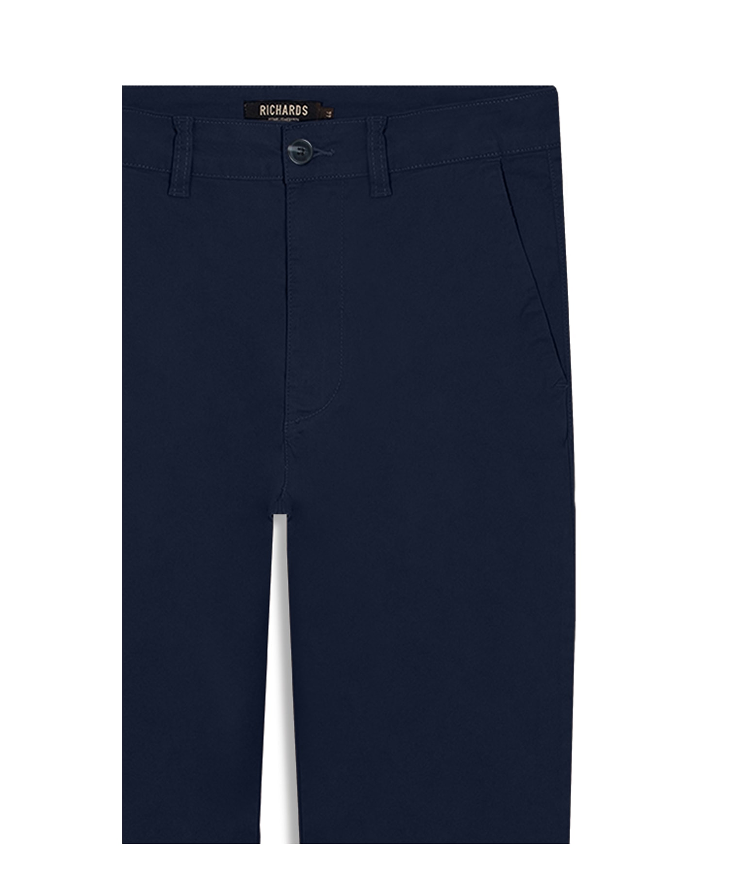 Calça Chino Ny Stretch Tradicional Dark Navy