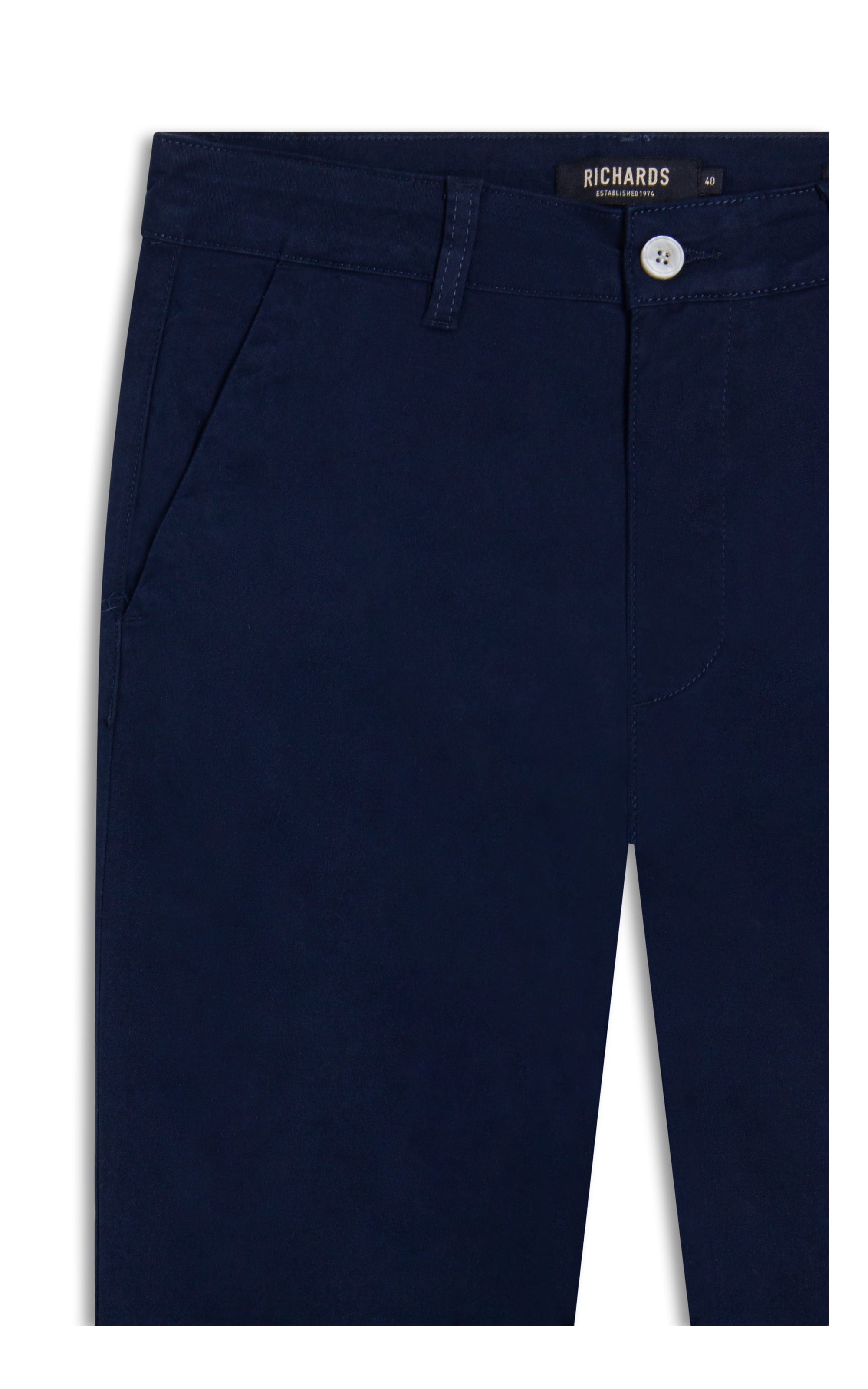 Calça Chino Oxford Midnight Blue