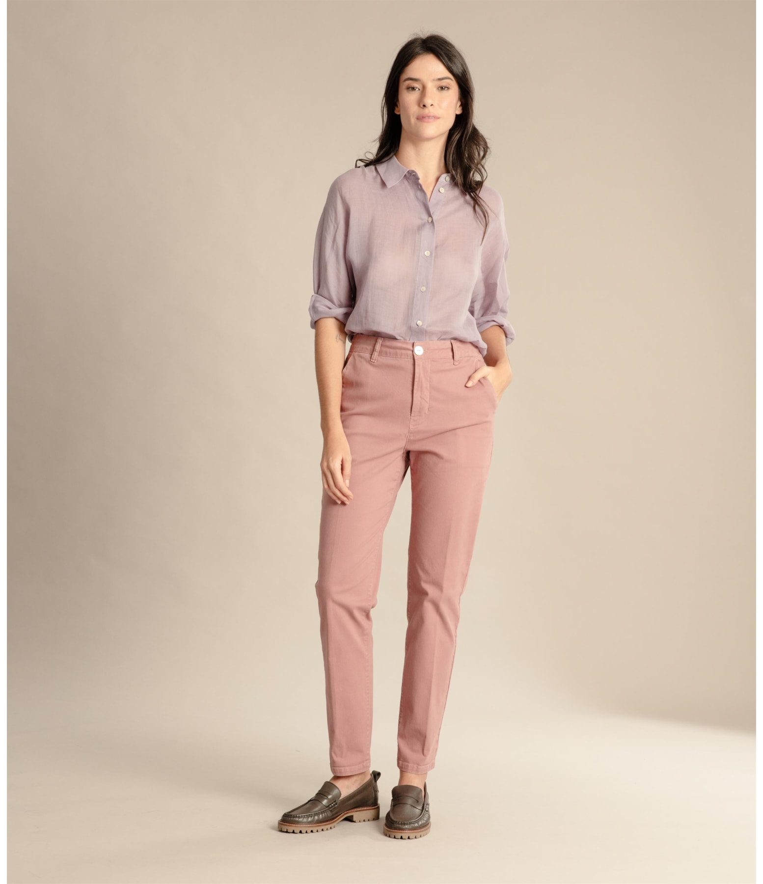 Calça Chino Paris Ametista