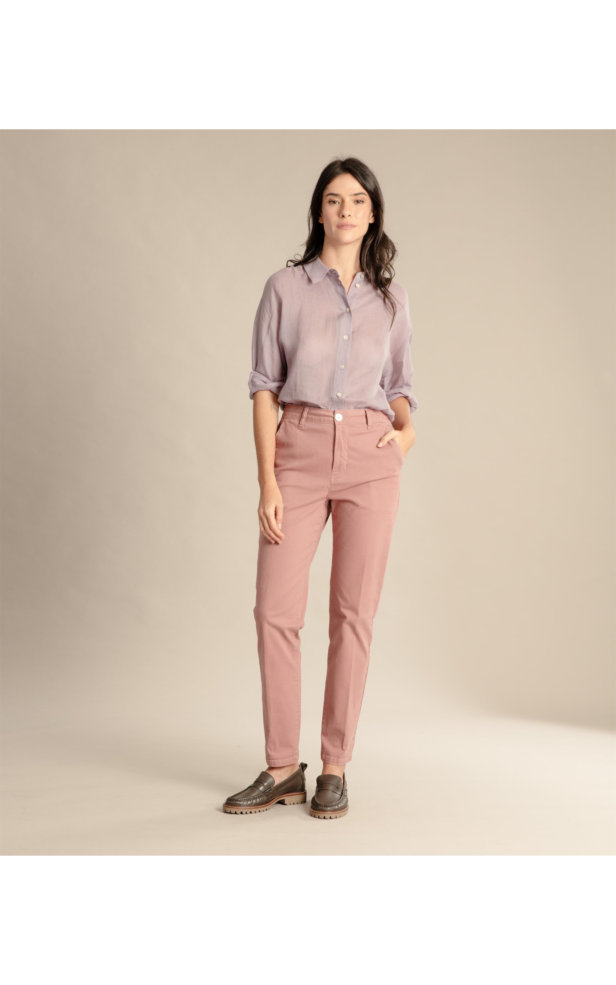 Calça Chino Paris Ametista
