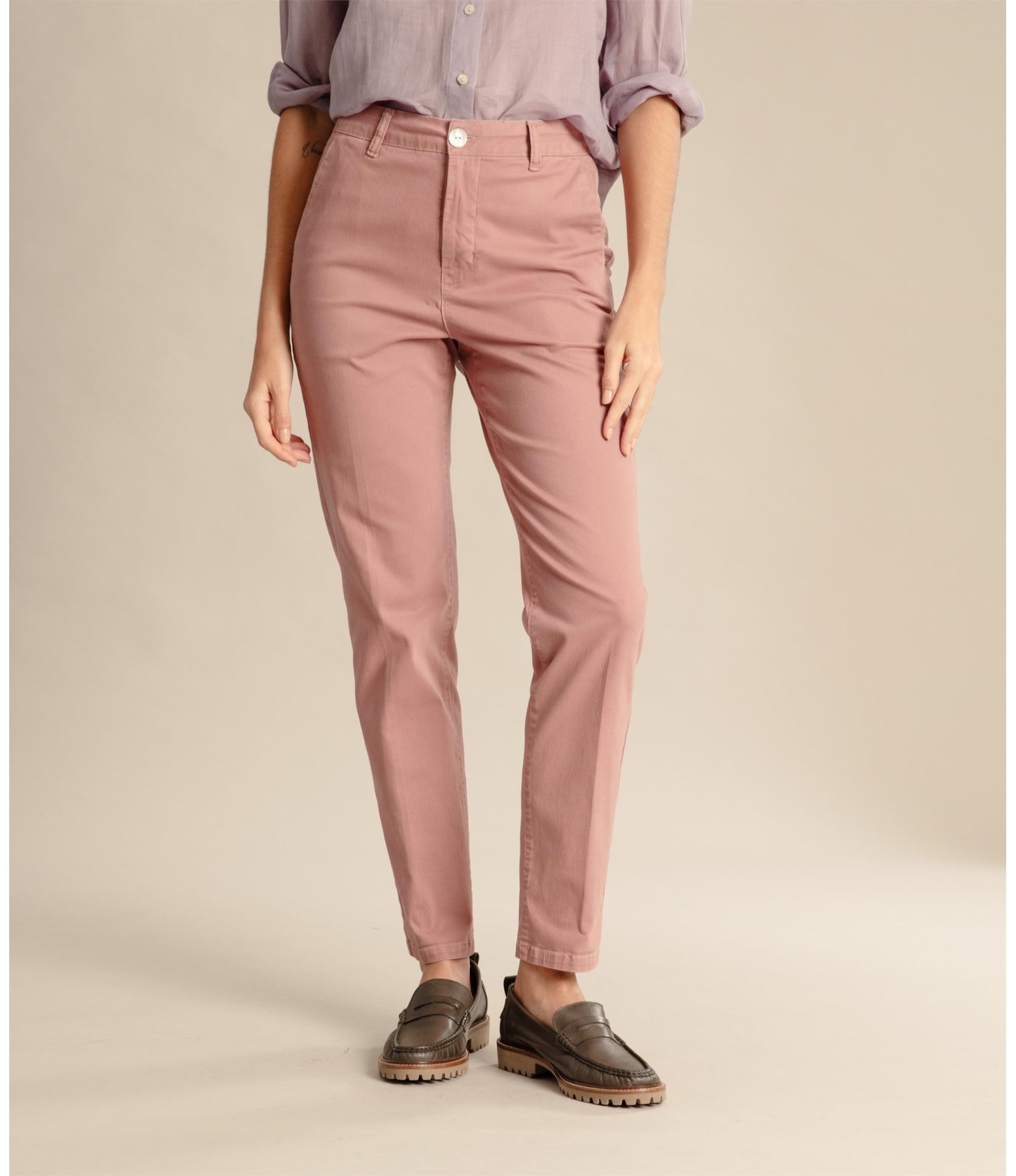 Calça Chino Paris Ametista