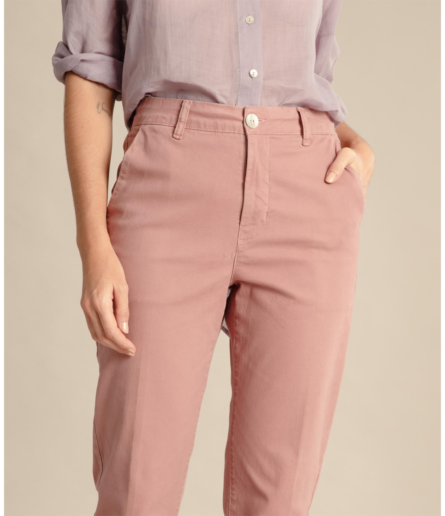Calça Chino Paris Ametista