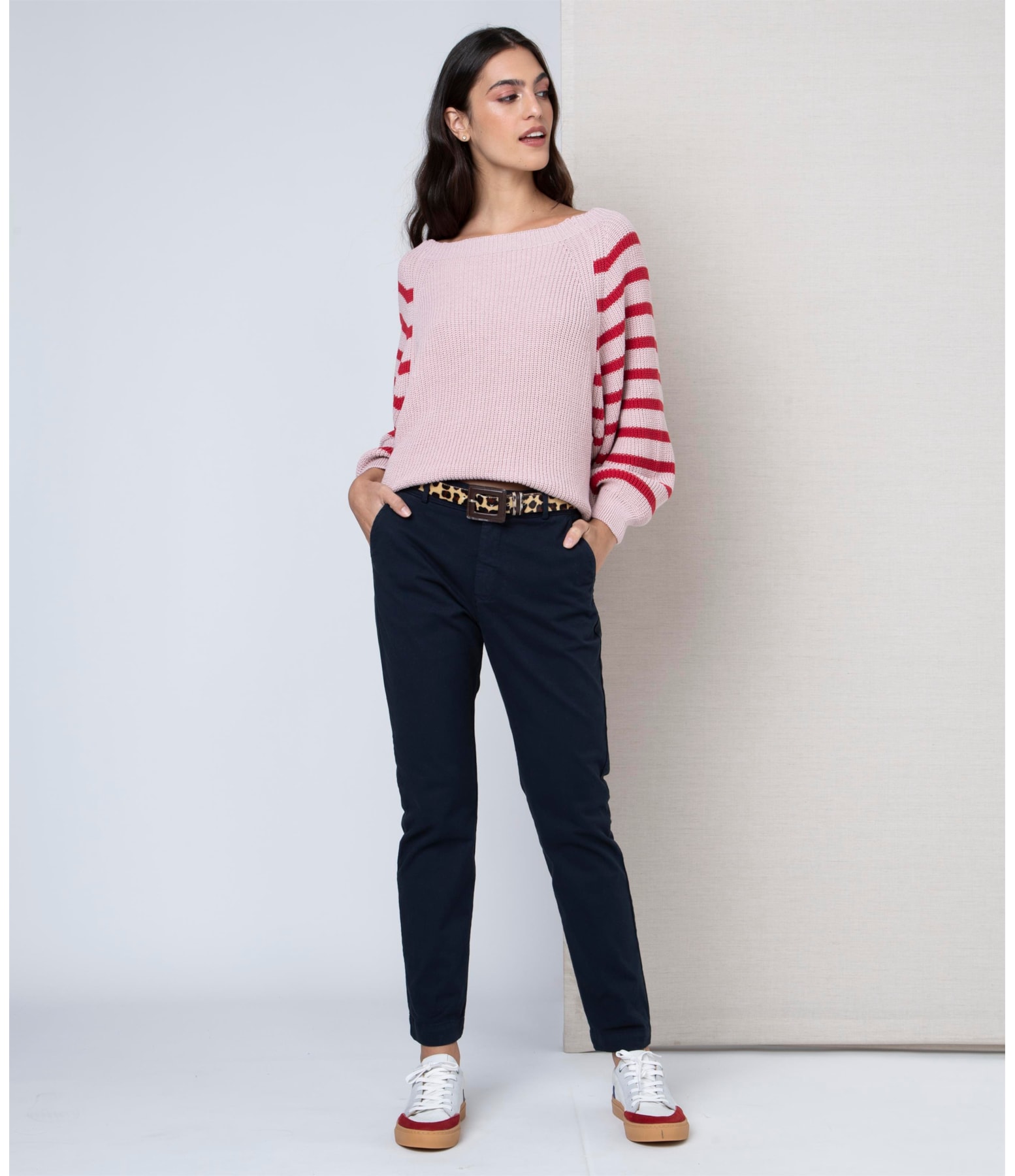 Calça Chino Paris Azul Marinho