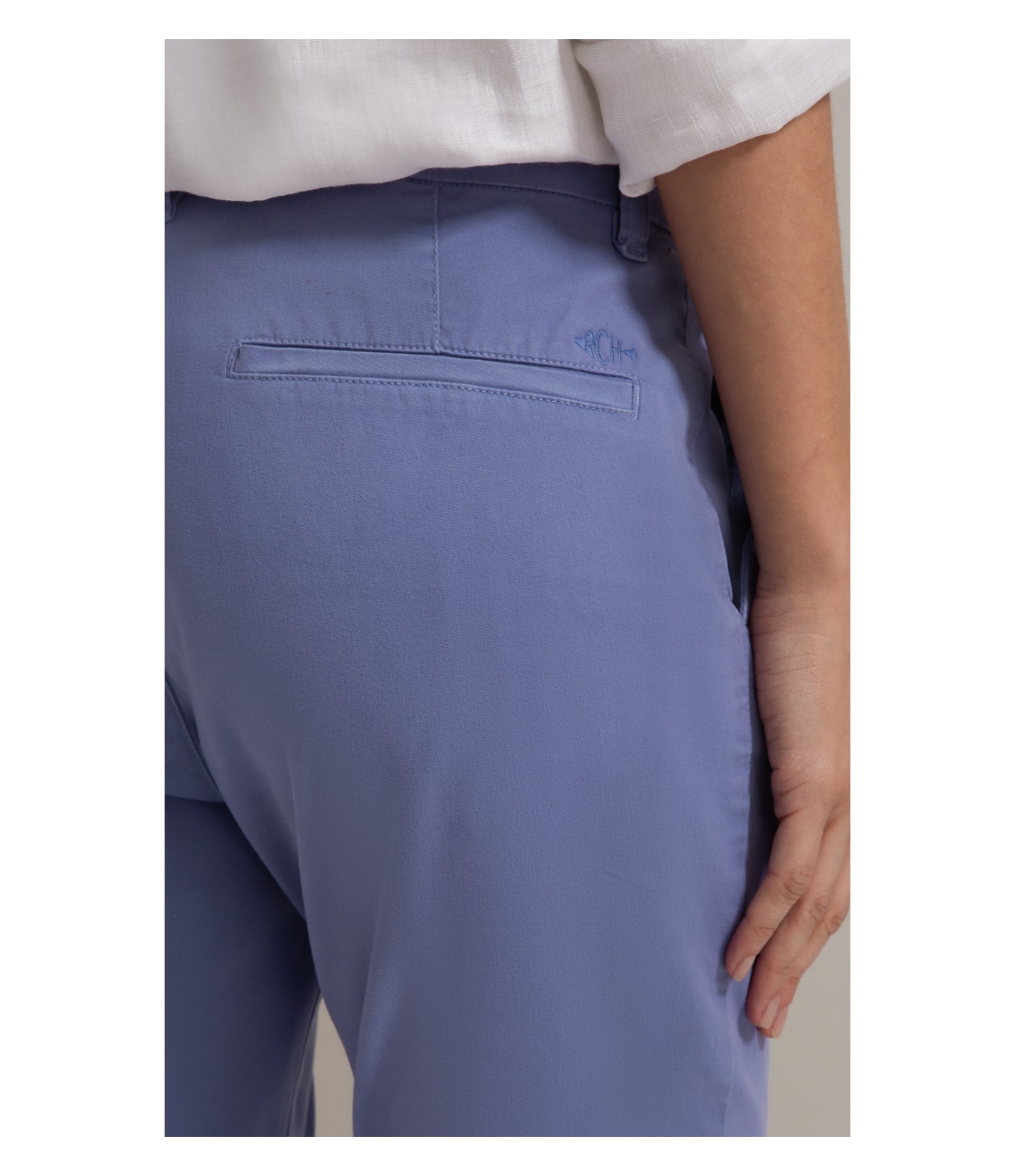 Calça Chino Paris Azul Pervante