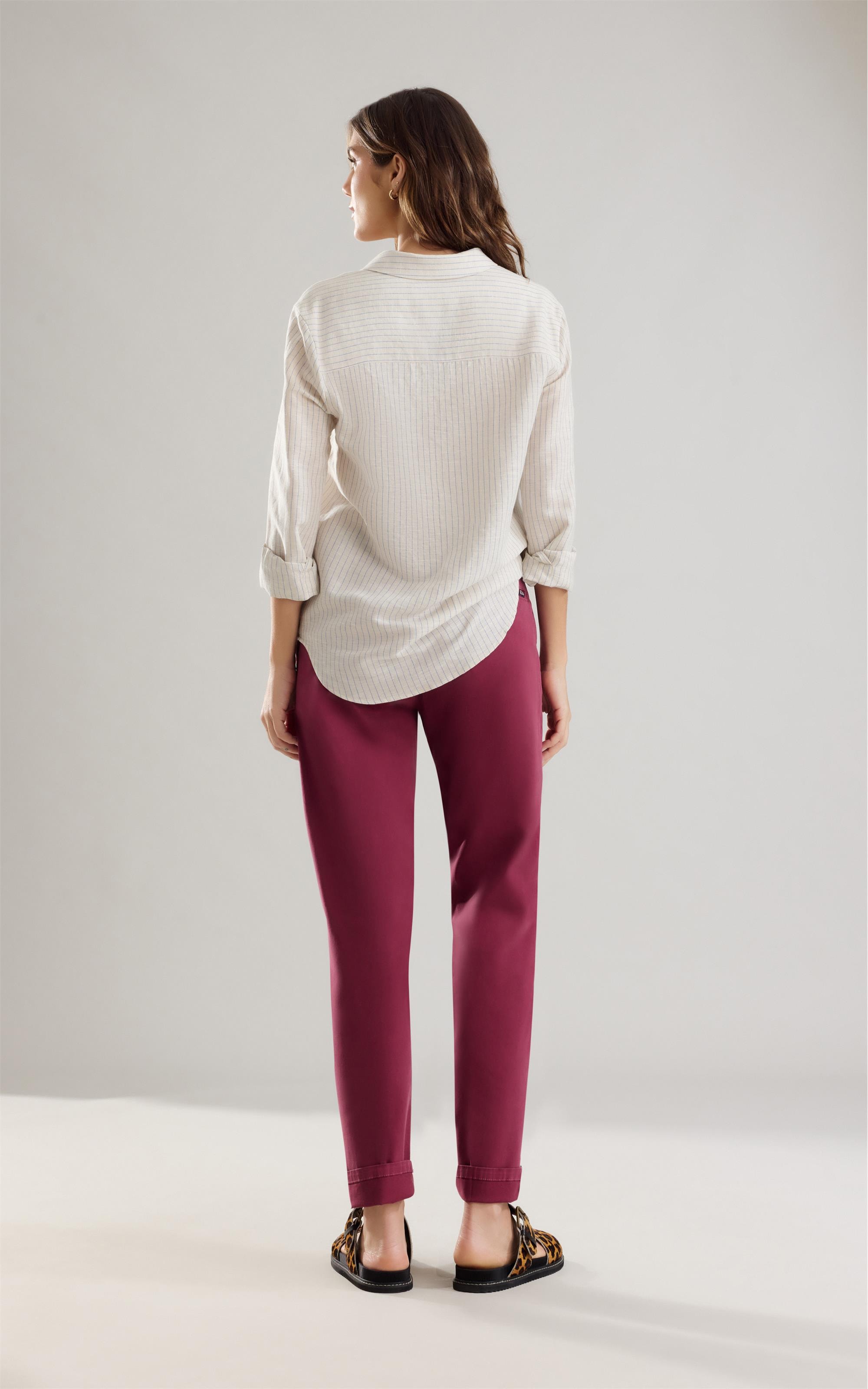 Calça Chino Paris Magenta