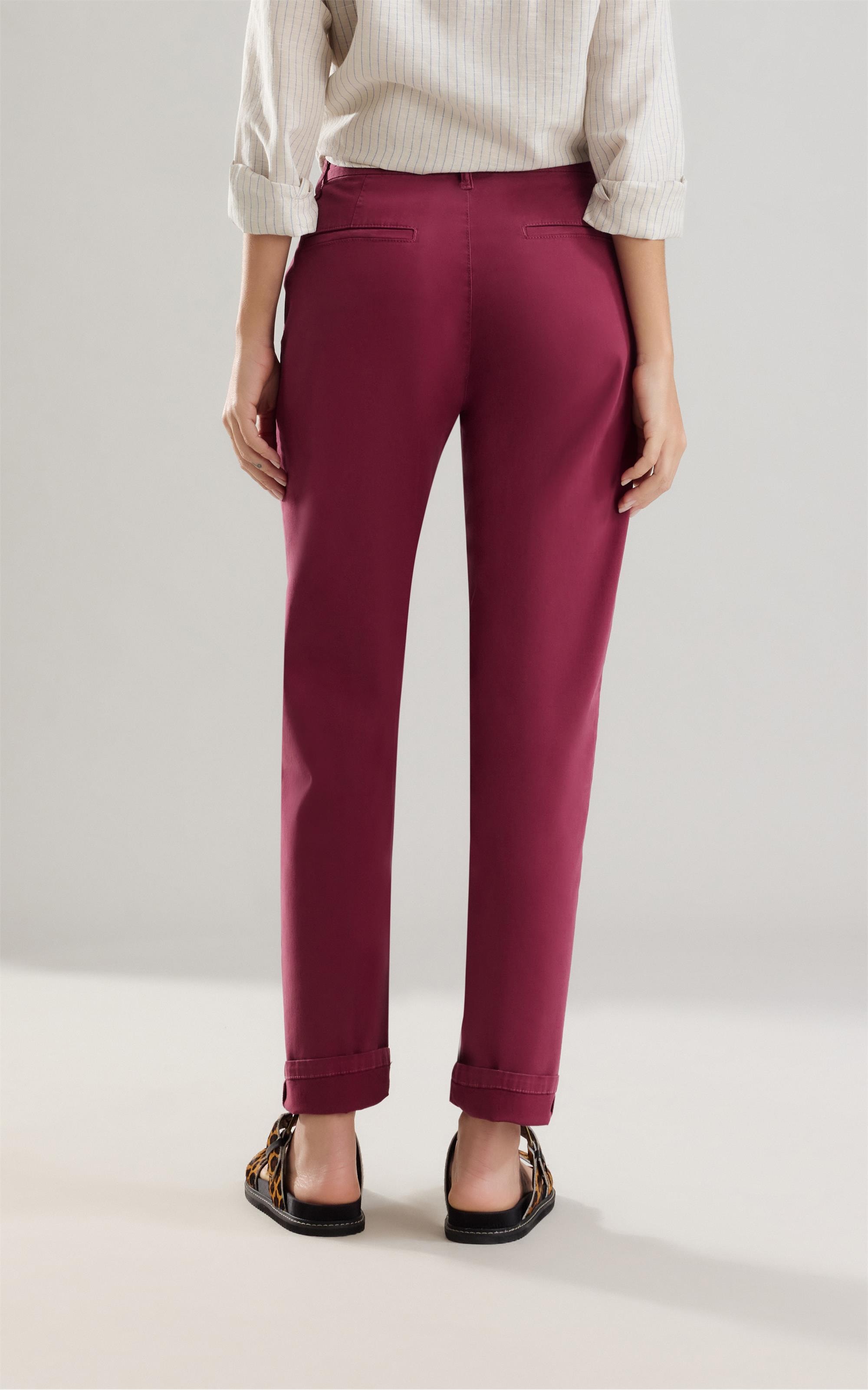 Calça Chino Paris Magenta