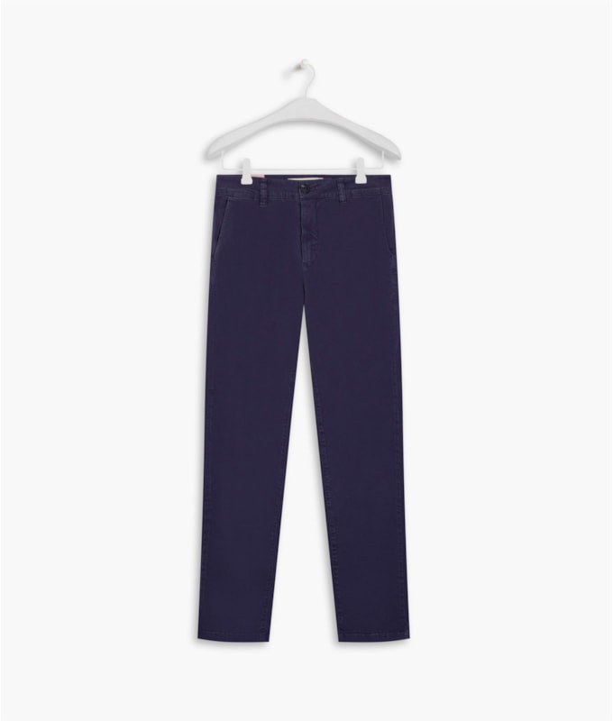 Calça Chino Paris Purple Blue