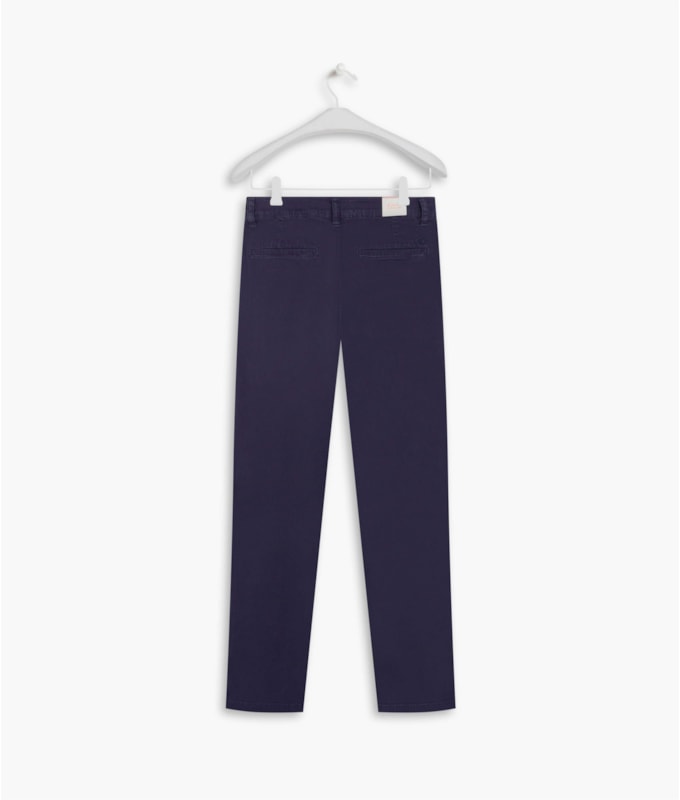 Calça Chino Paris Purple Blue