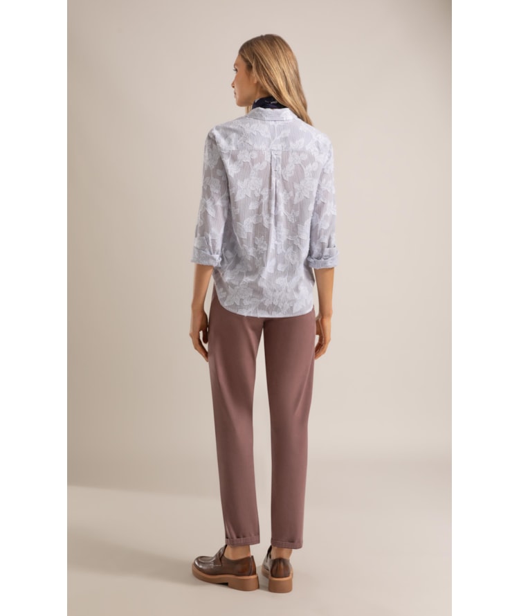 Calça Chino Paris Purple Gray