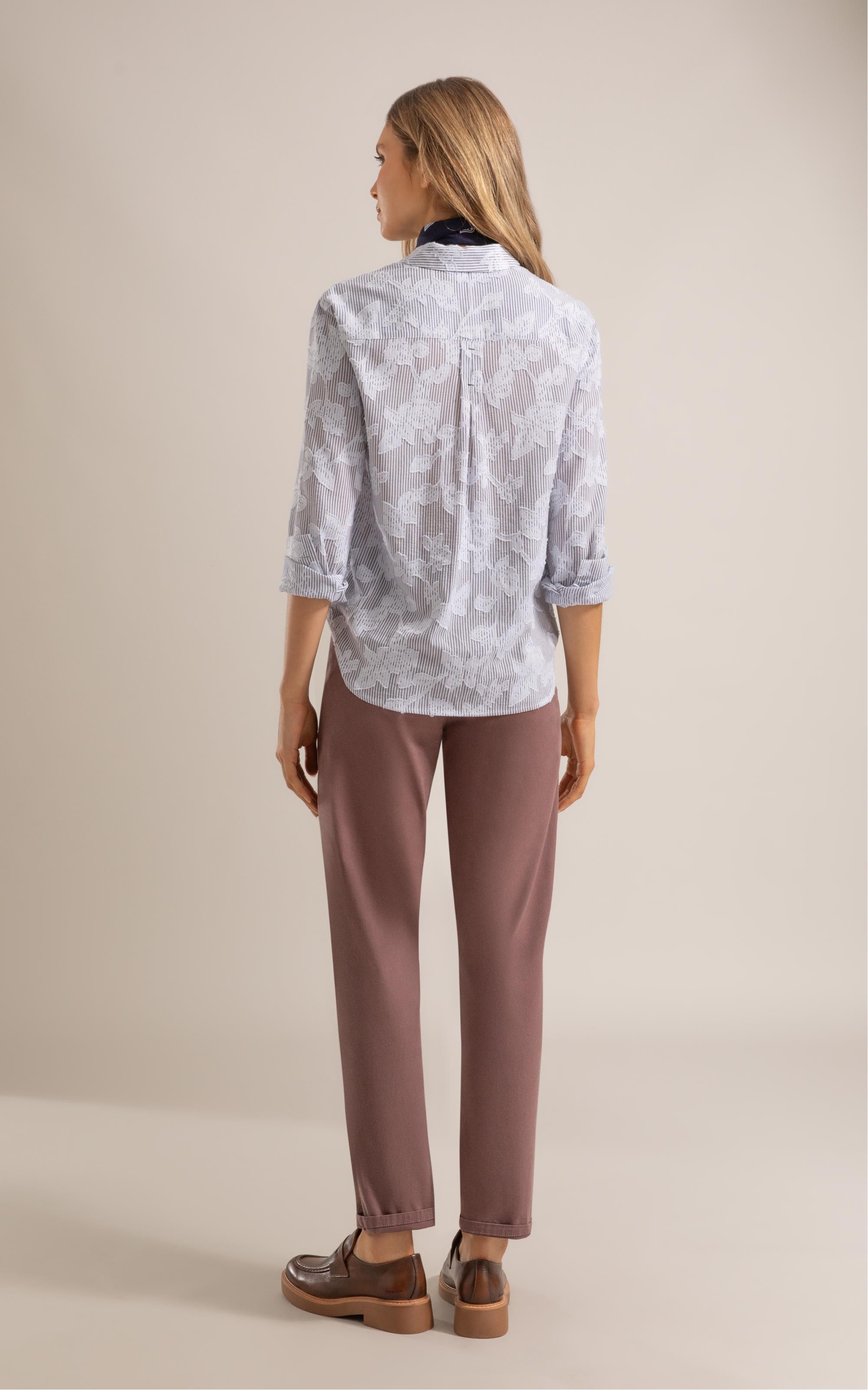 Calça Chino Paris Purple Gray