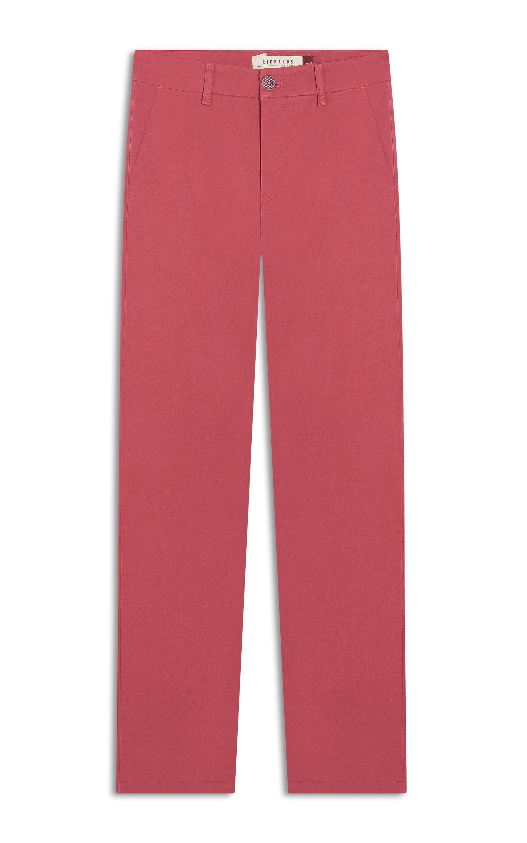 Calça Chino Paris Rosa Velho