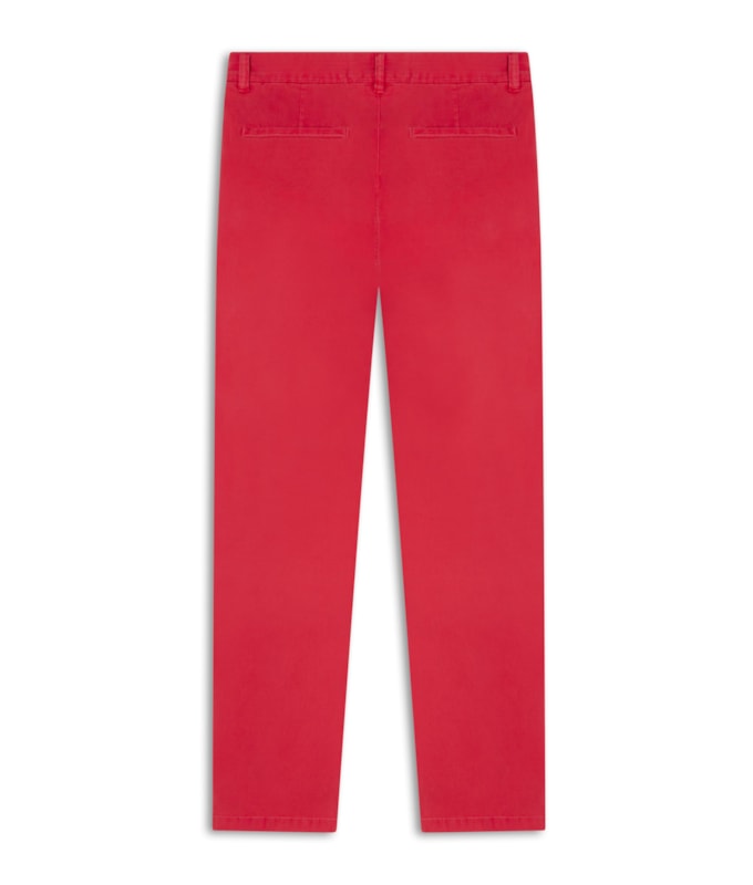 Calça Chino Paris Vermelho Vivo