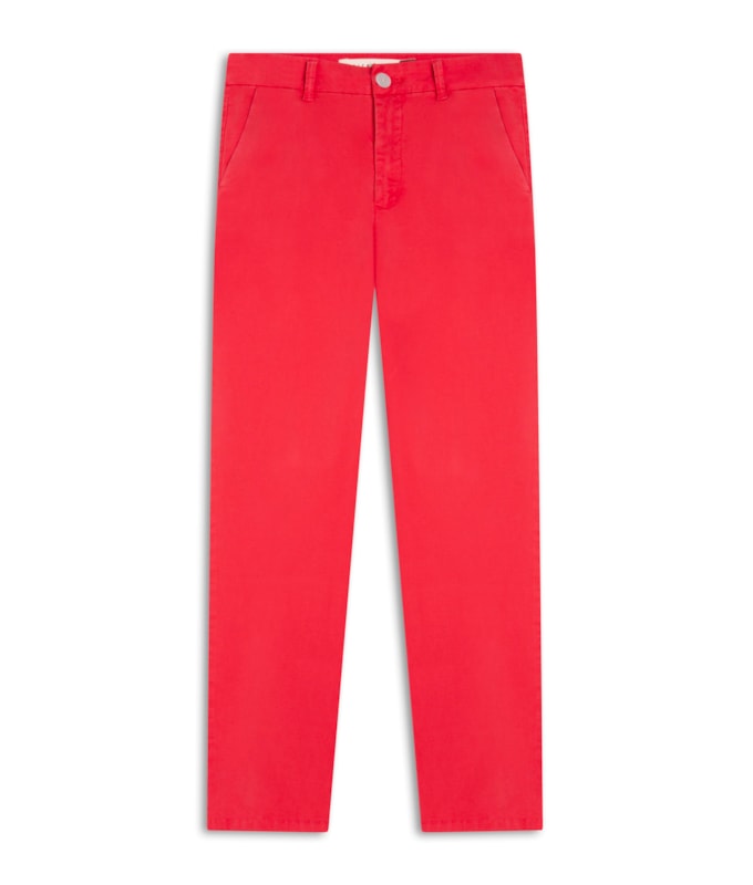 Calça Chino Paris Vermelho Vivo
