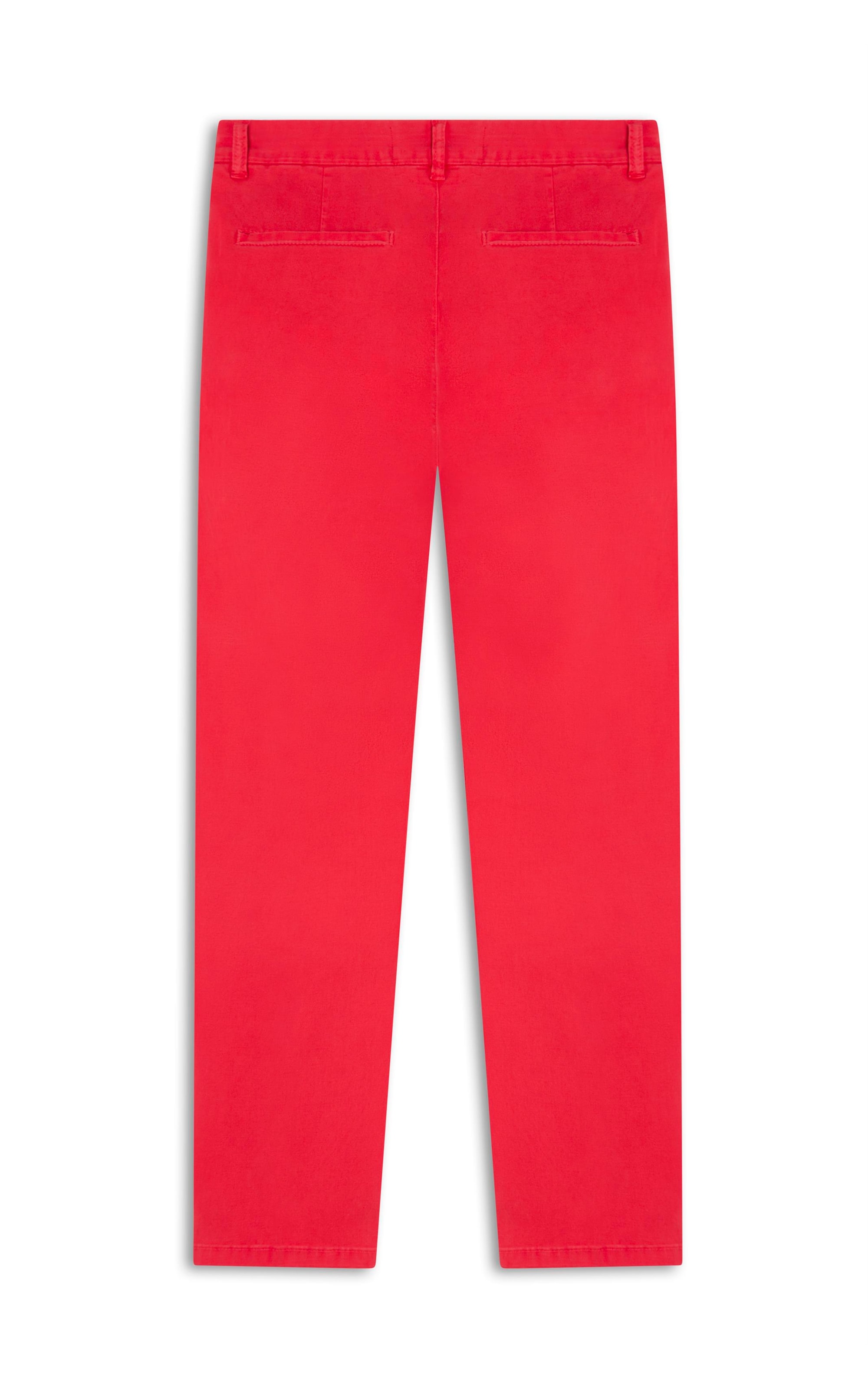 Calça Chino Paris Vermelho Vivo