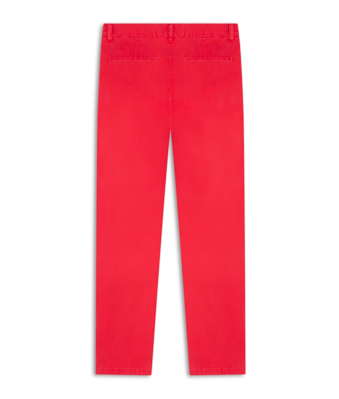 Calça Chino Paris Vermelho Vivo