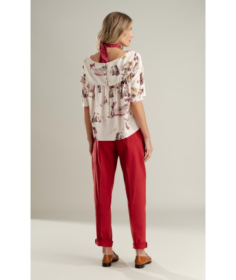 Calça Chino Paris Vinho