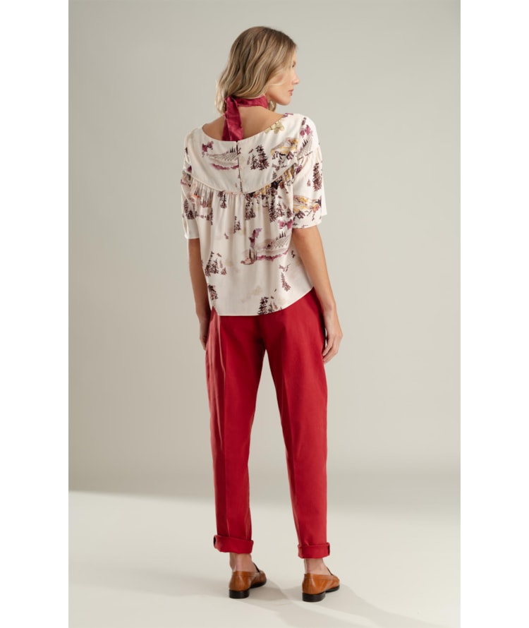 Calça Chino Paris Vinho