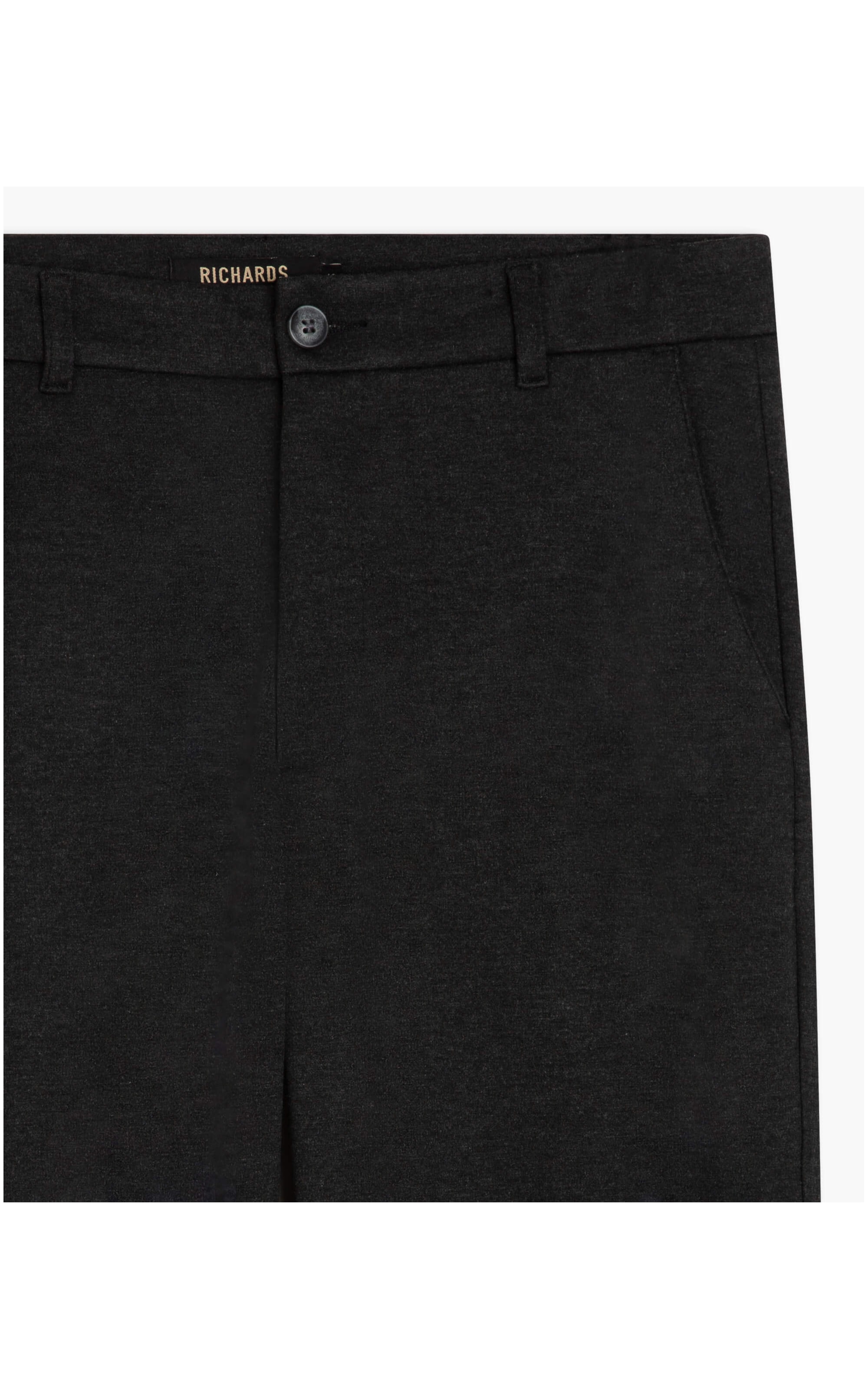 Calça Chino Ponto Roma Chumbo Mescla