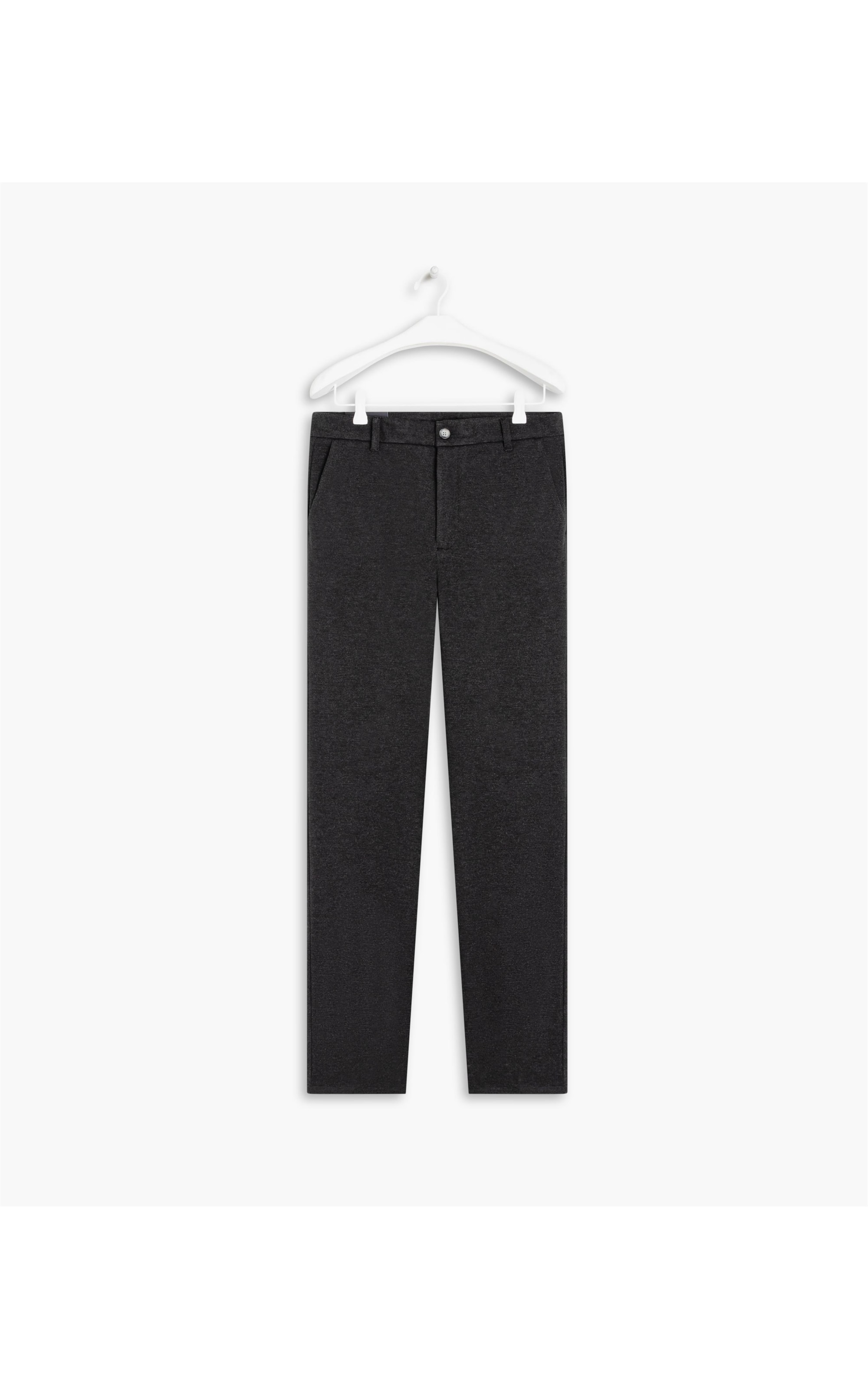 Calça Chino Ponto Roma  Preto Mescla