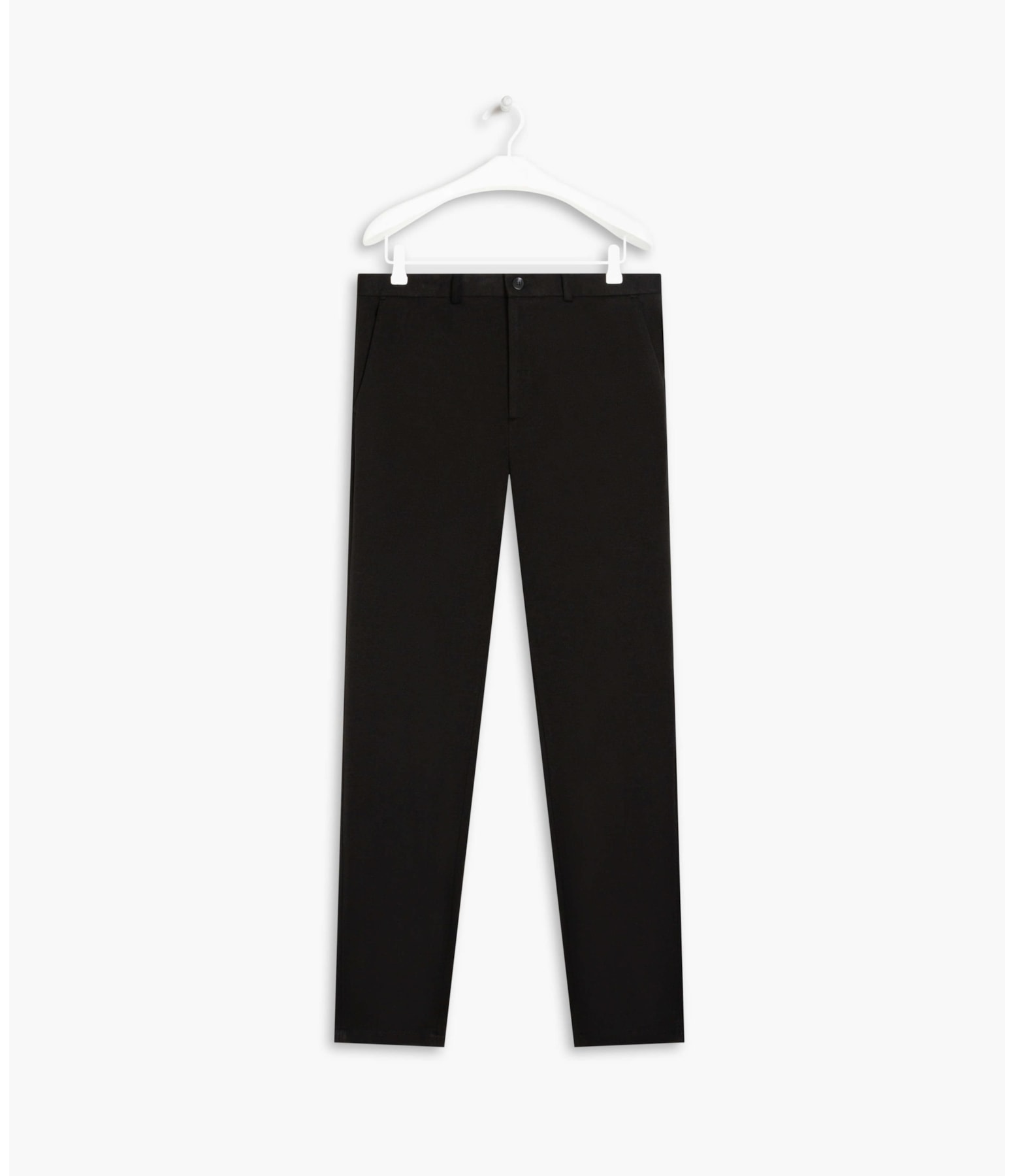 Calça Chino Ponto Roma Preto Mescla