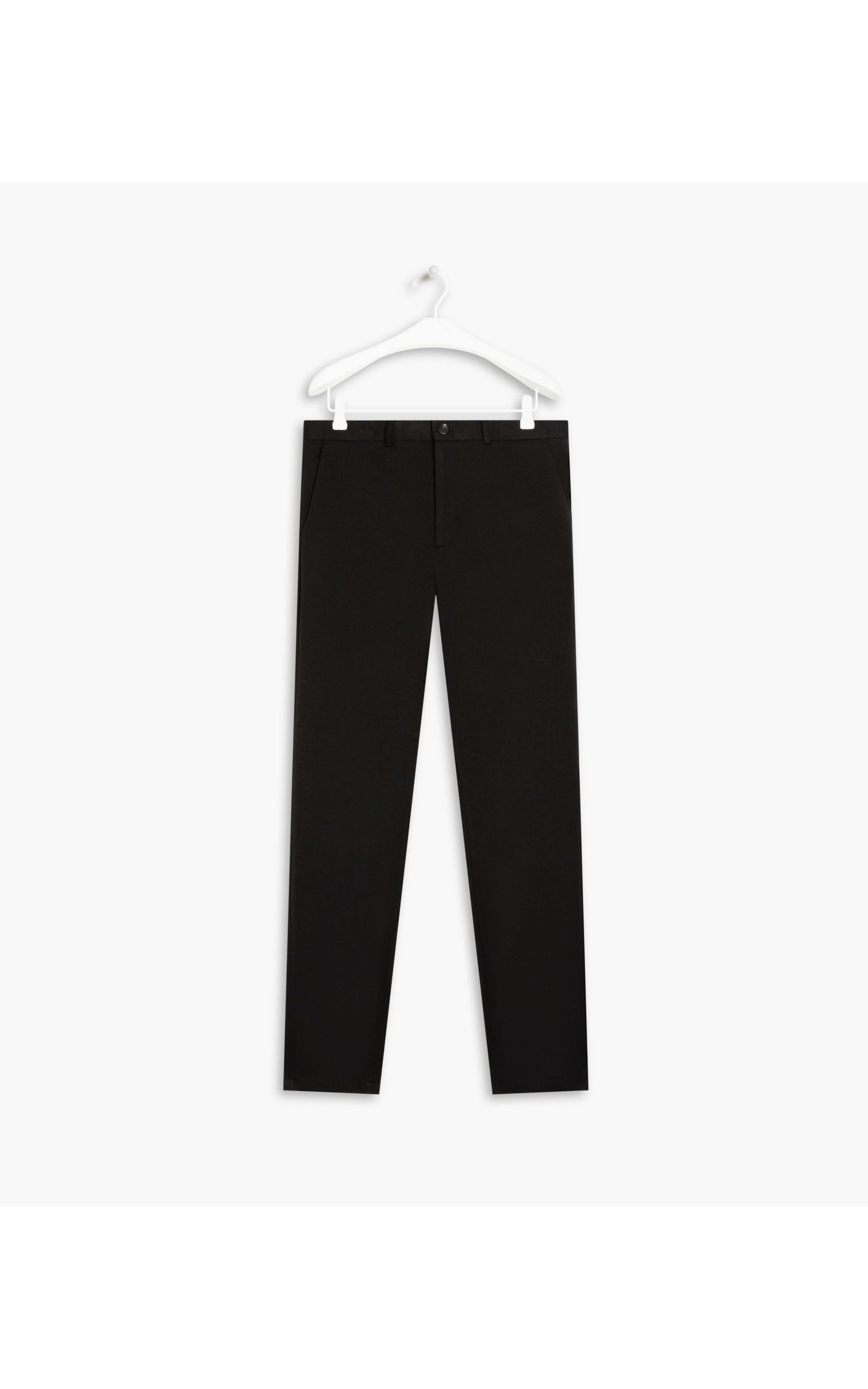 Calça Chino Ponto Roma Preto Mescla