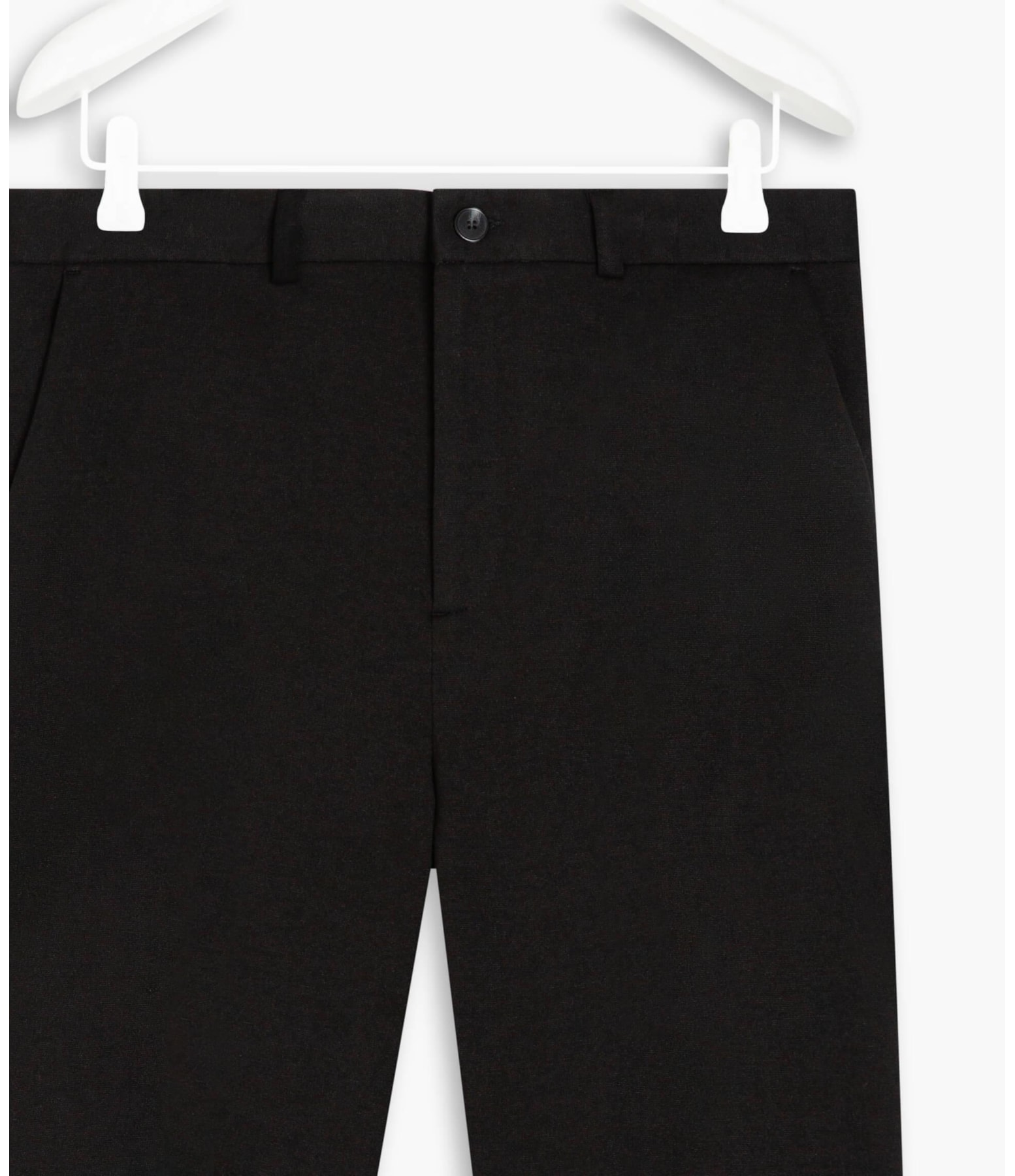 Calça Chino Ponto Roma Preto Mescla