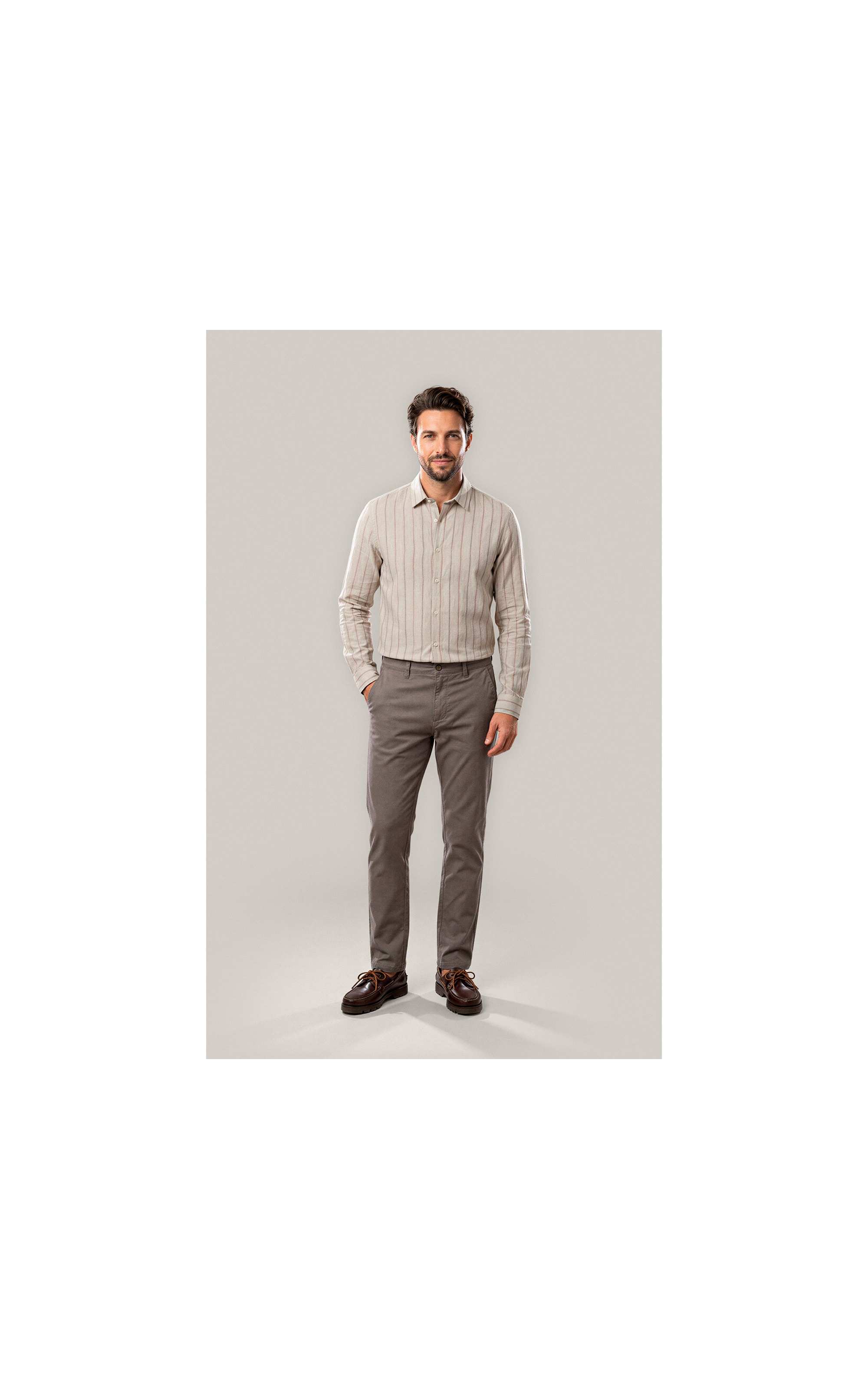 Calça Chino Portobello Castor