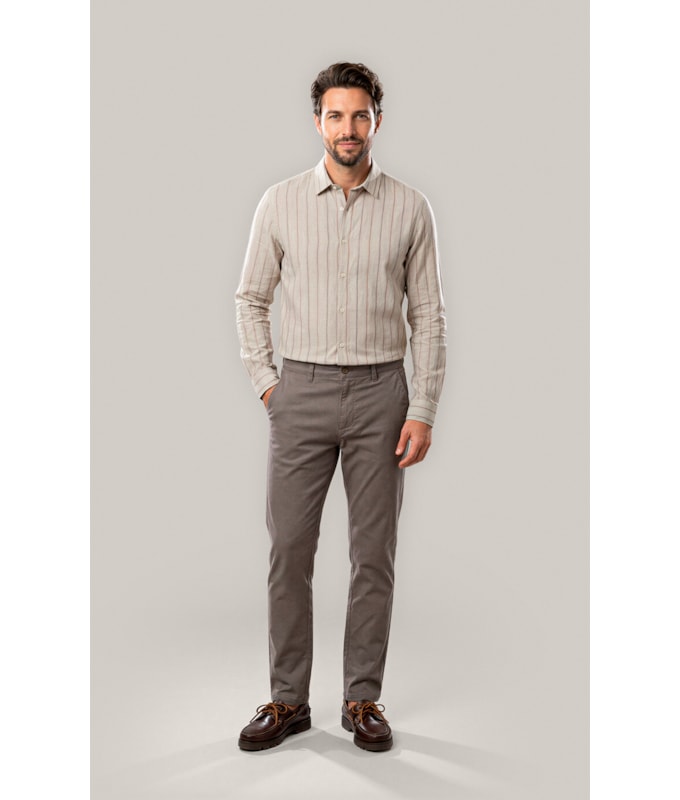 Calça Chino Portobello Castor