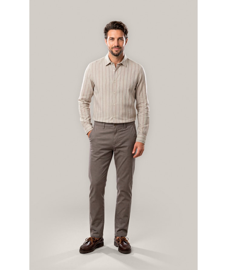Calça Chino Portobello Castor