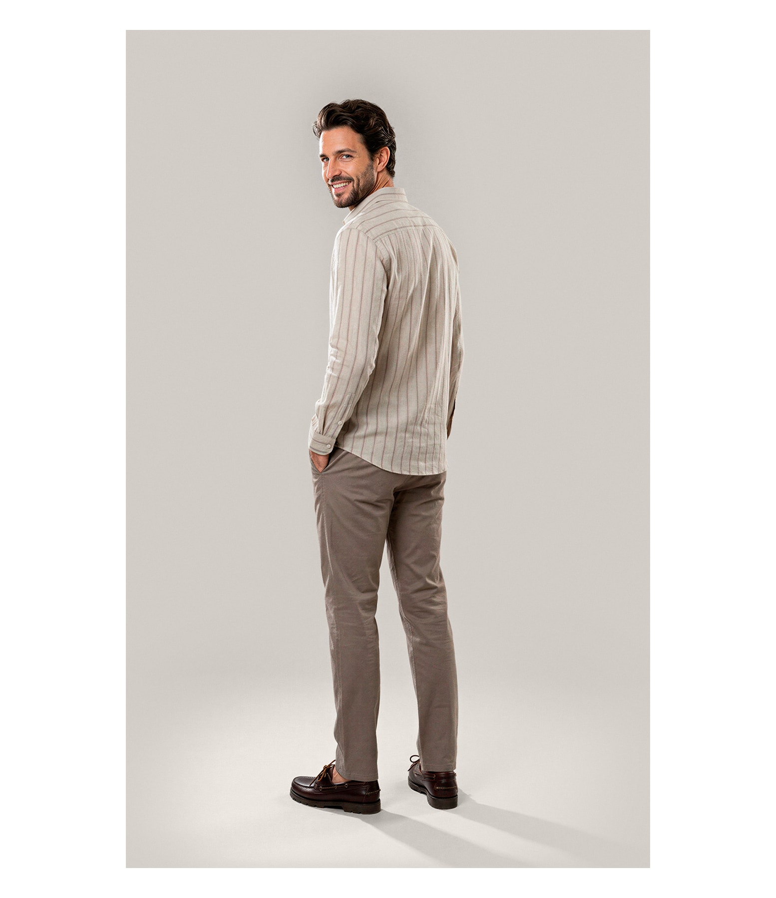 Calça Chino Portobello Castor