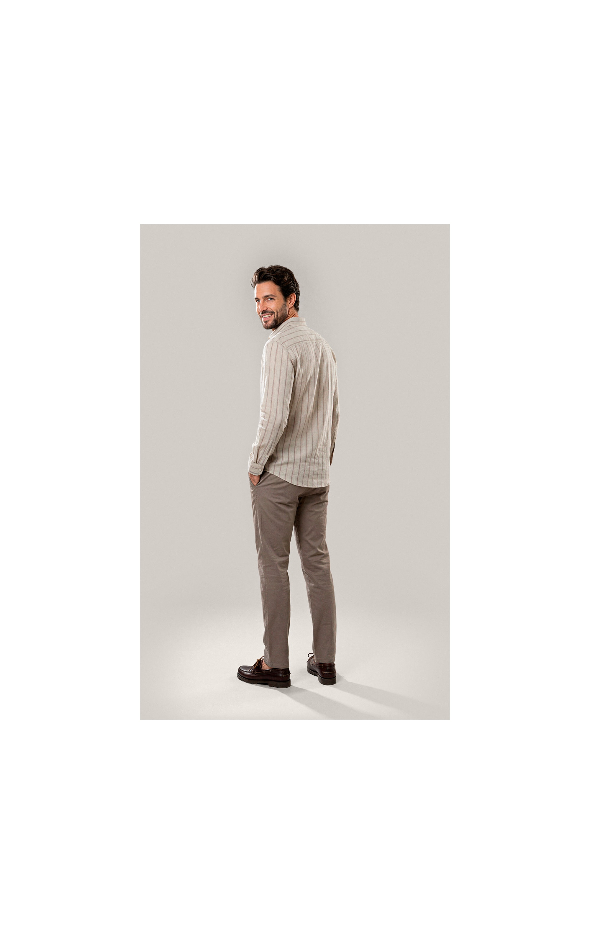 Calça Chino Portobello Castor
