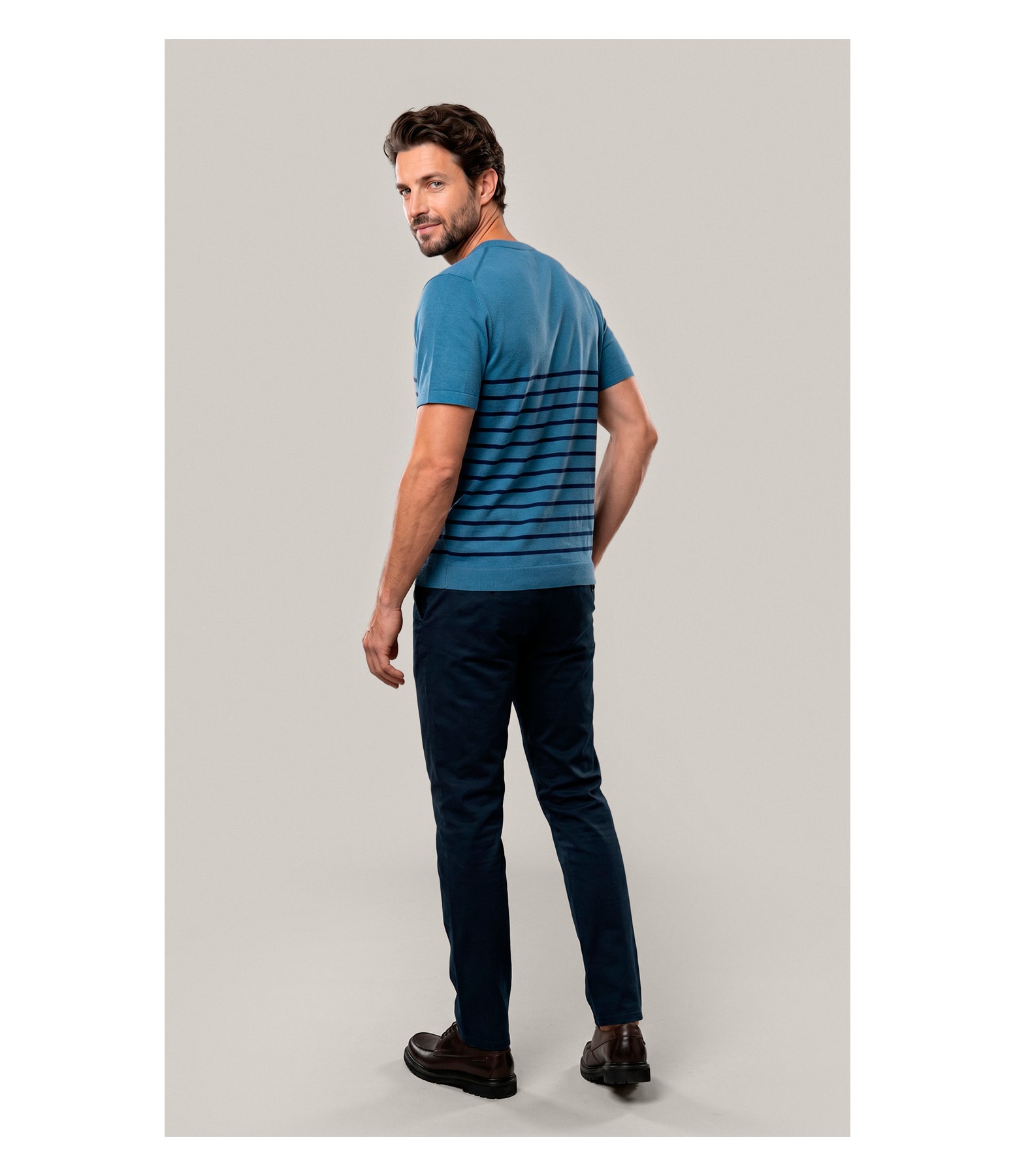 Calça Chino Portobello Dark Navy