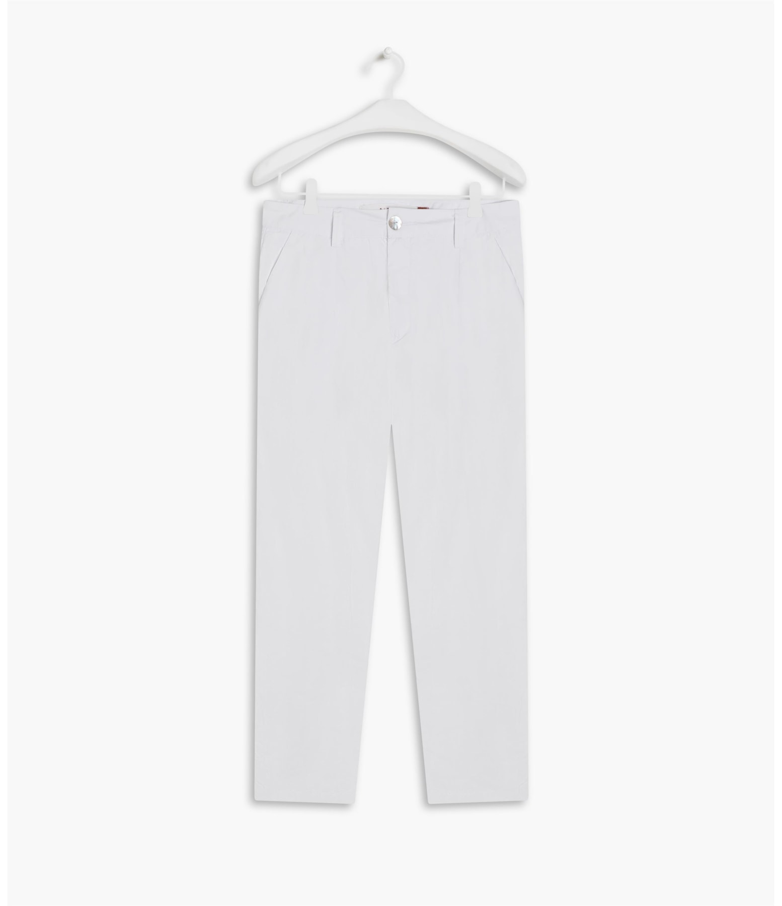 Calça Chino Pregas Alabama Branco