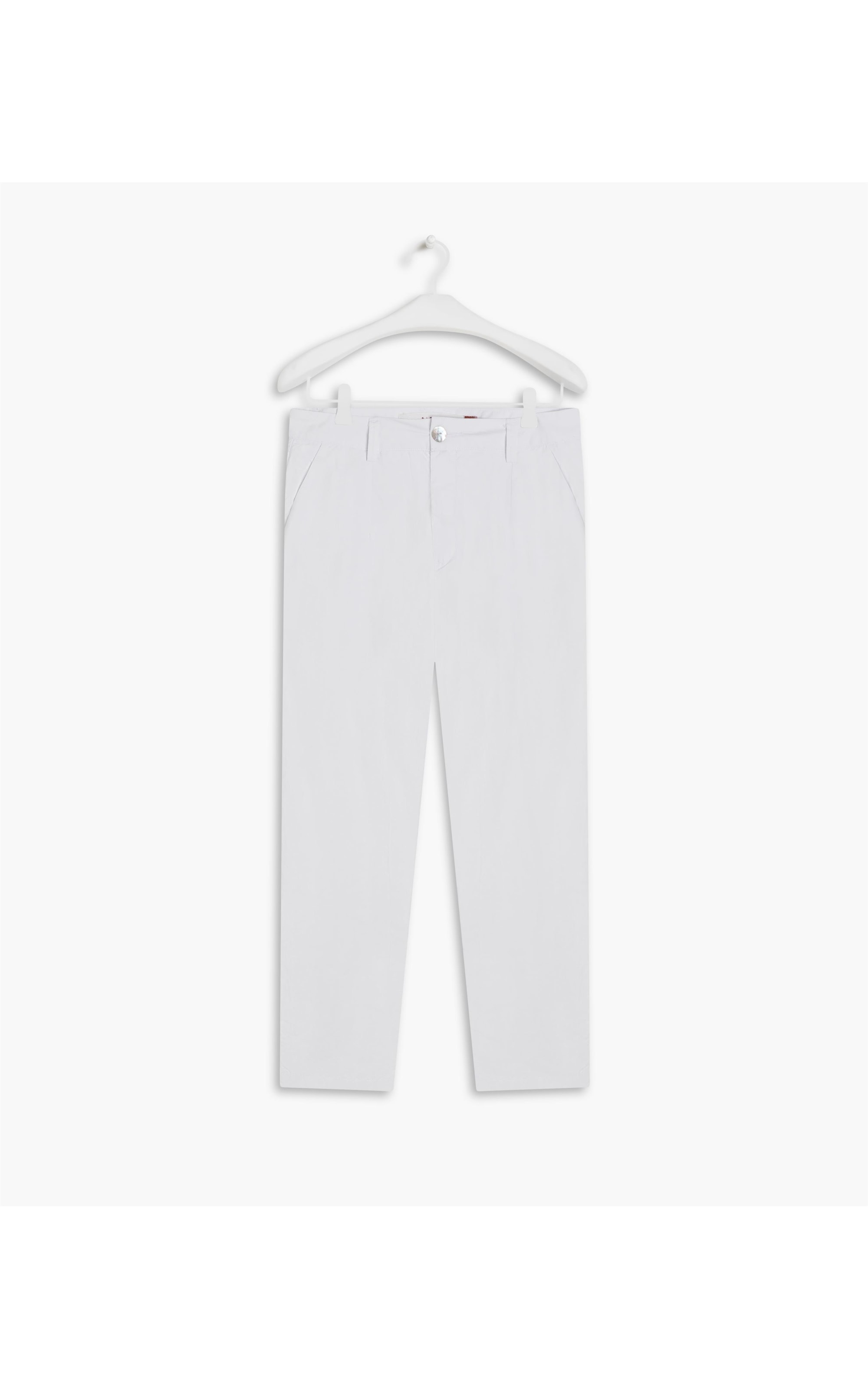 Calça Chino Pregas Alabama Branco