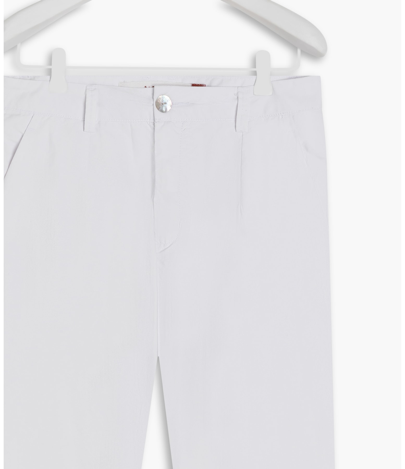 Calça Chino Pregas Alabama Branco