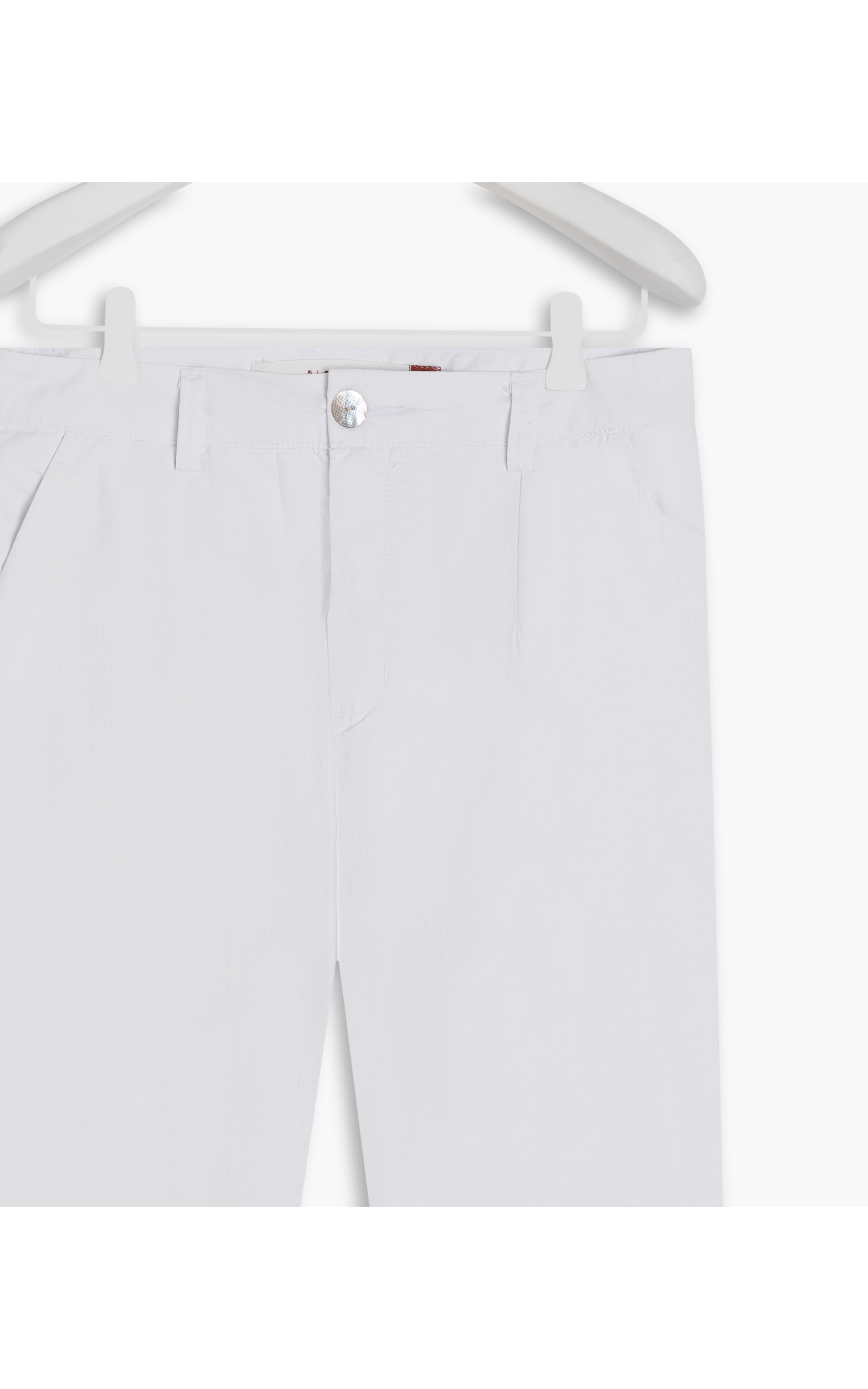 Calça Chino Pregas Alabama Branco