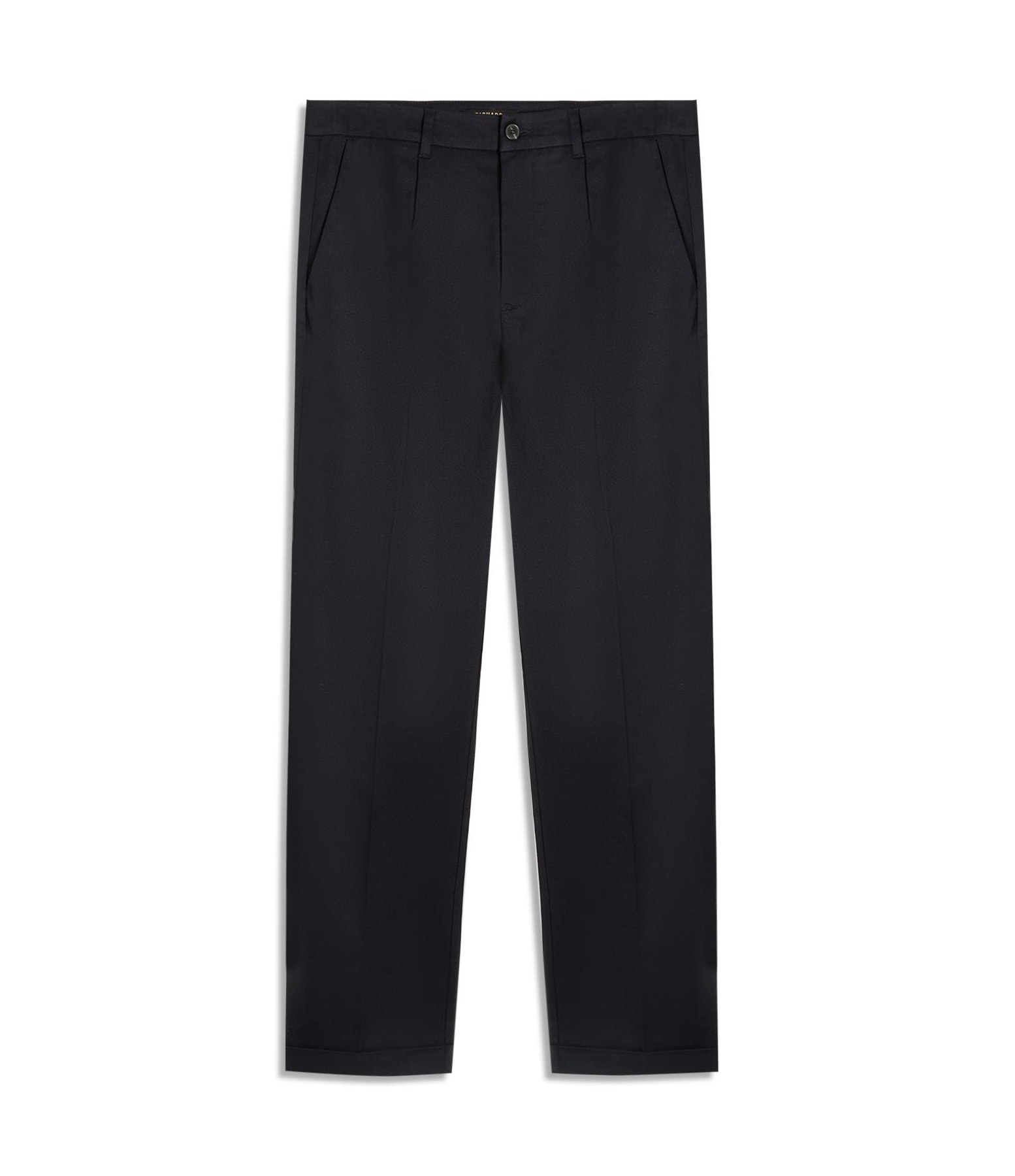Calca Chino Pregas Basic Fit Moove Dark Navy