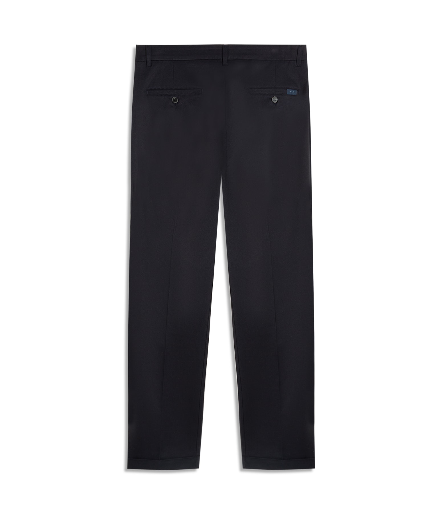 Calca Chino Pregas Basic Fit Moove Dark Navy