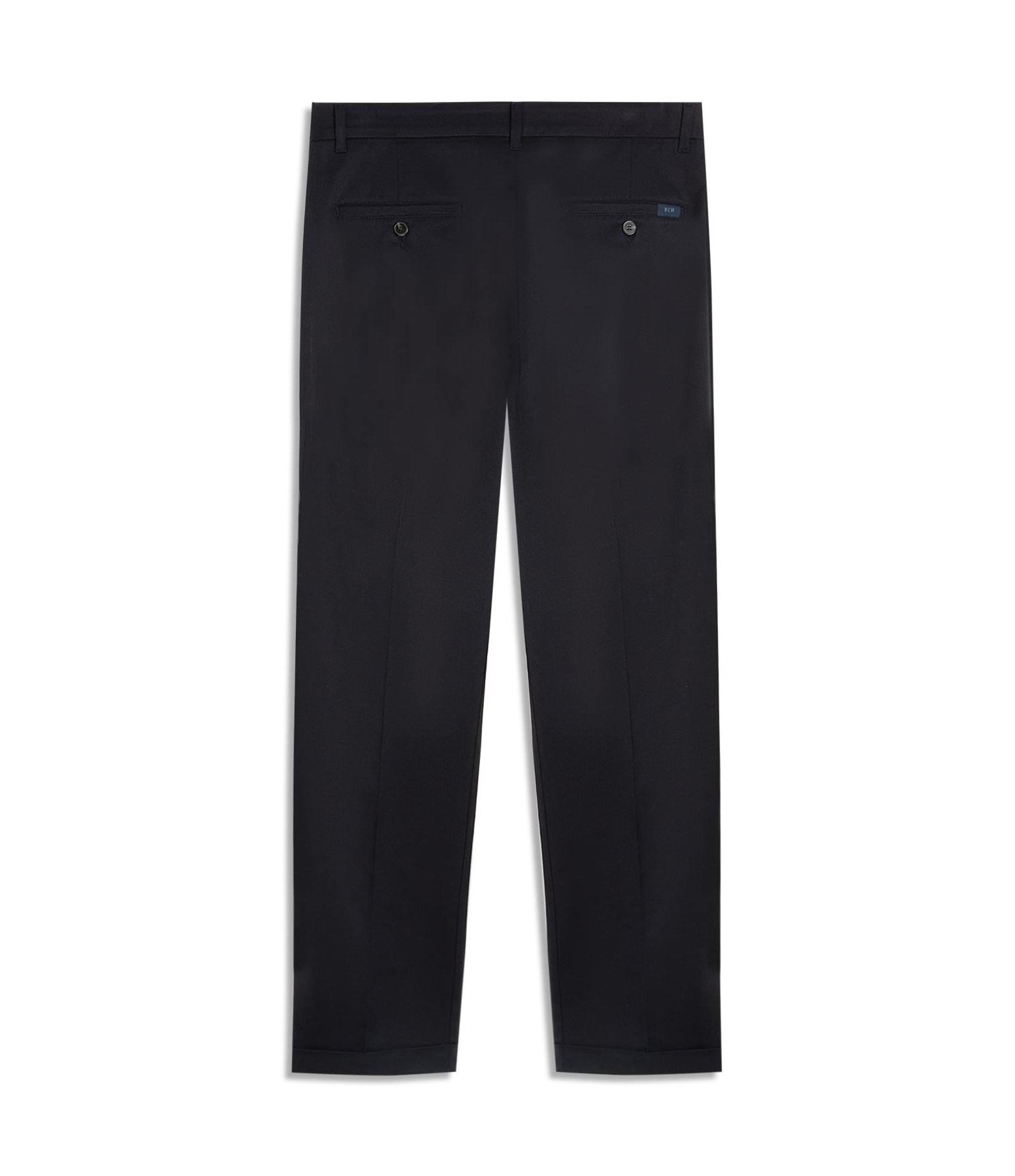 Calca Chino Pregas Basic Fit Moove Dark Navy