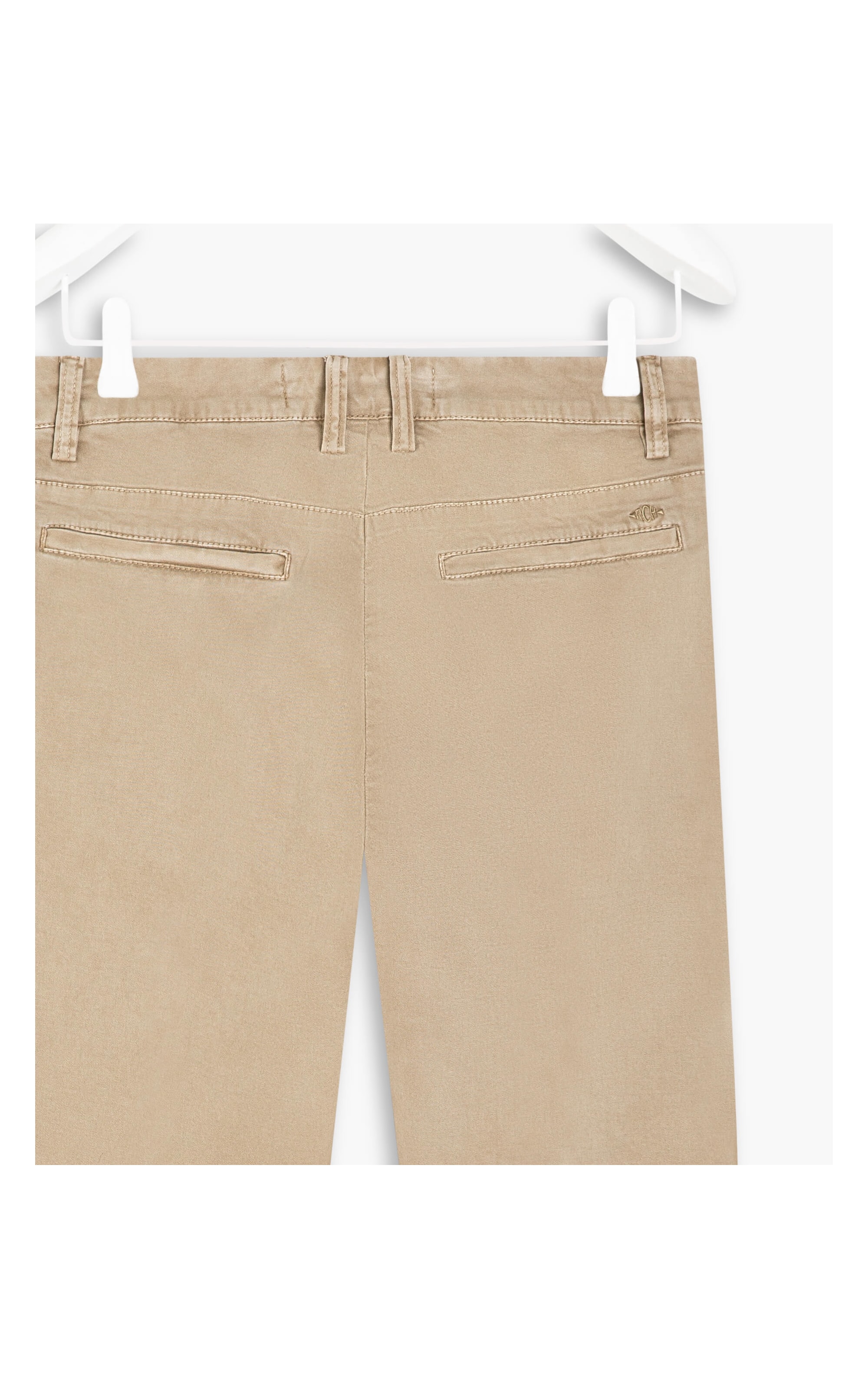 Calça Chino Pregas Rihanna Caqui