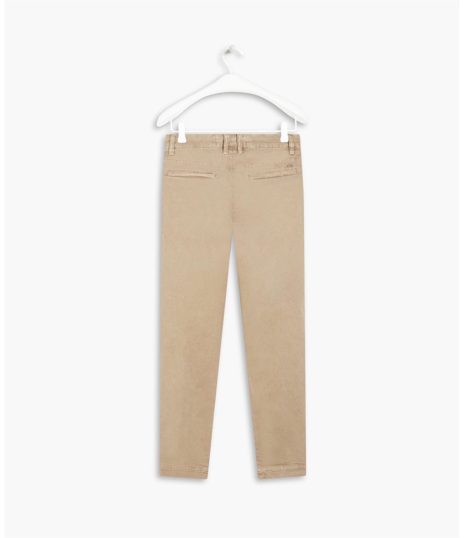 Calça Chino Pregas Rihanna Caqui