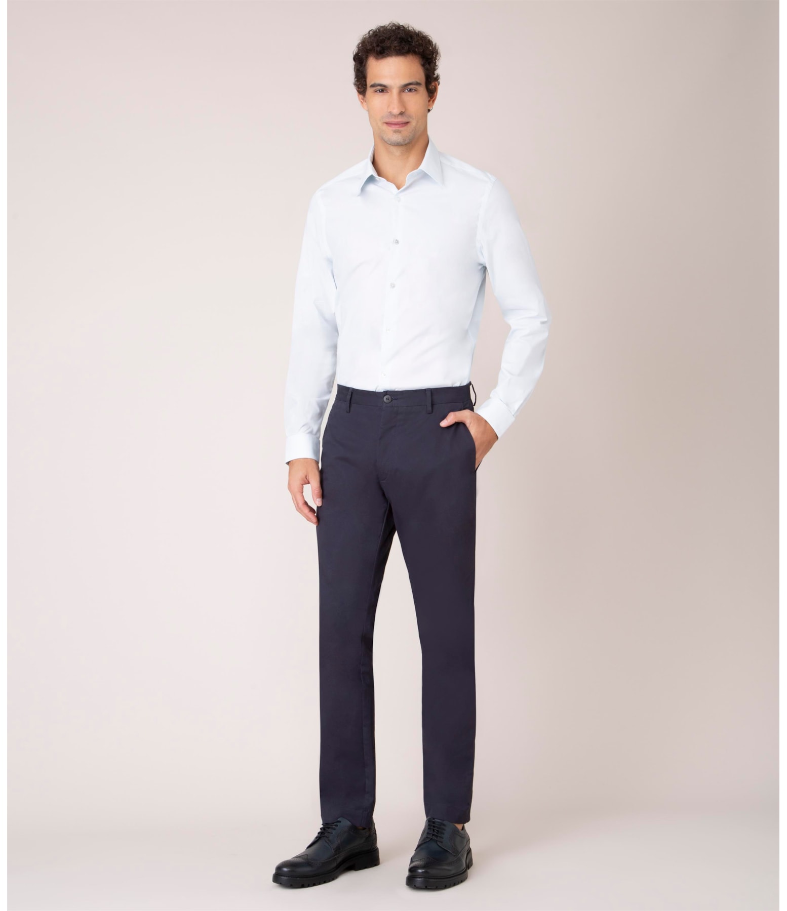 Calca Chino Premium Azul Marinho