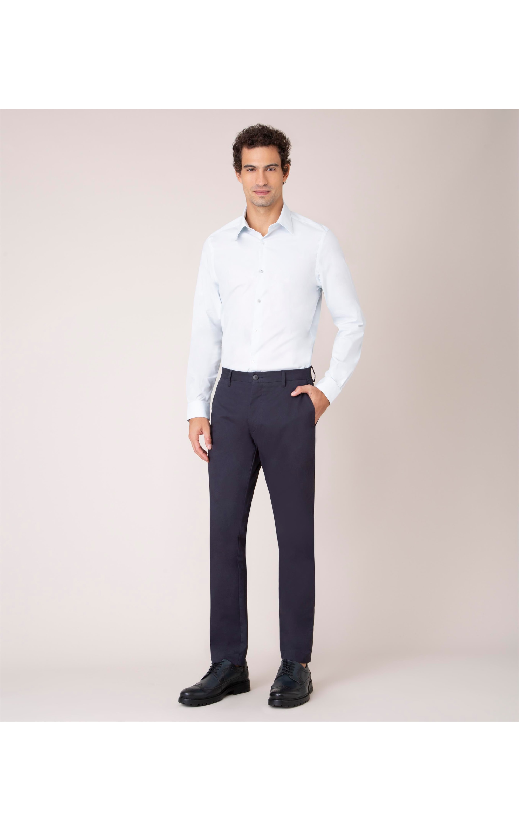 Calca Chino Premium Azul Marinho