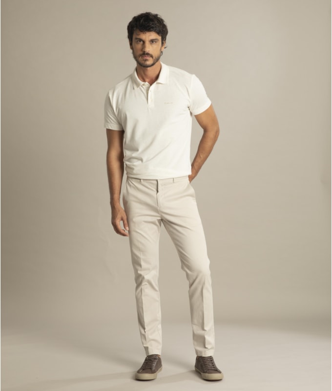 Calça Chino Premium New Areia