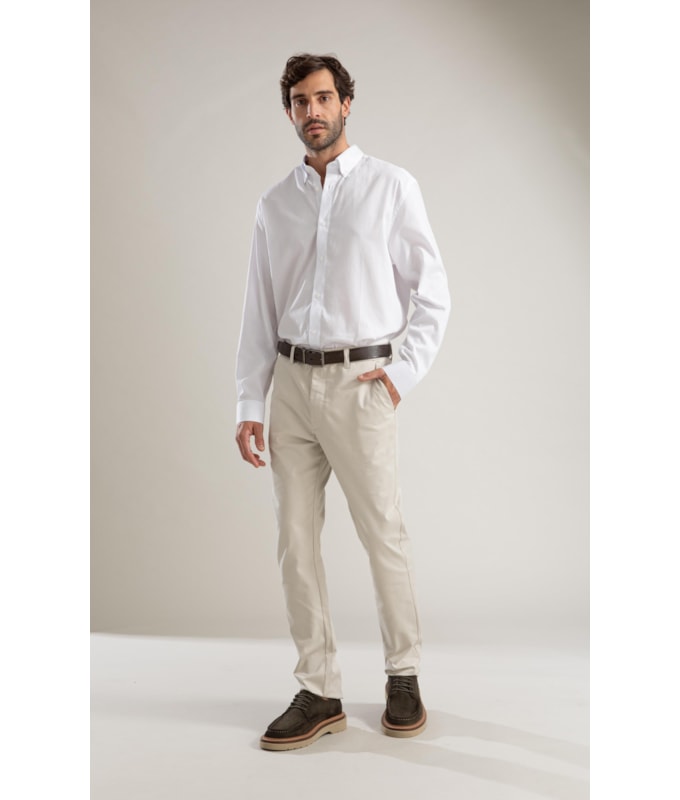 Calça Chino Premium New Areia