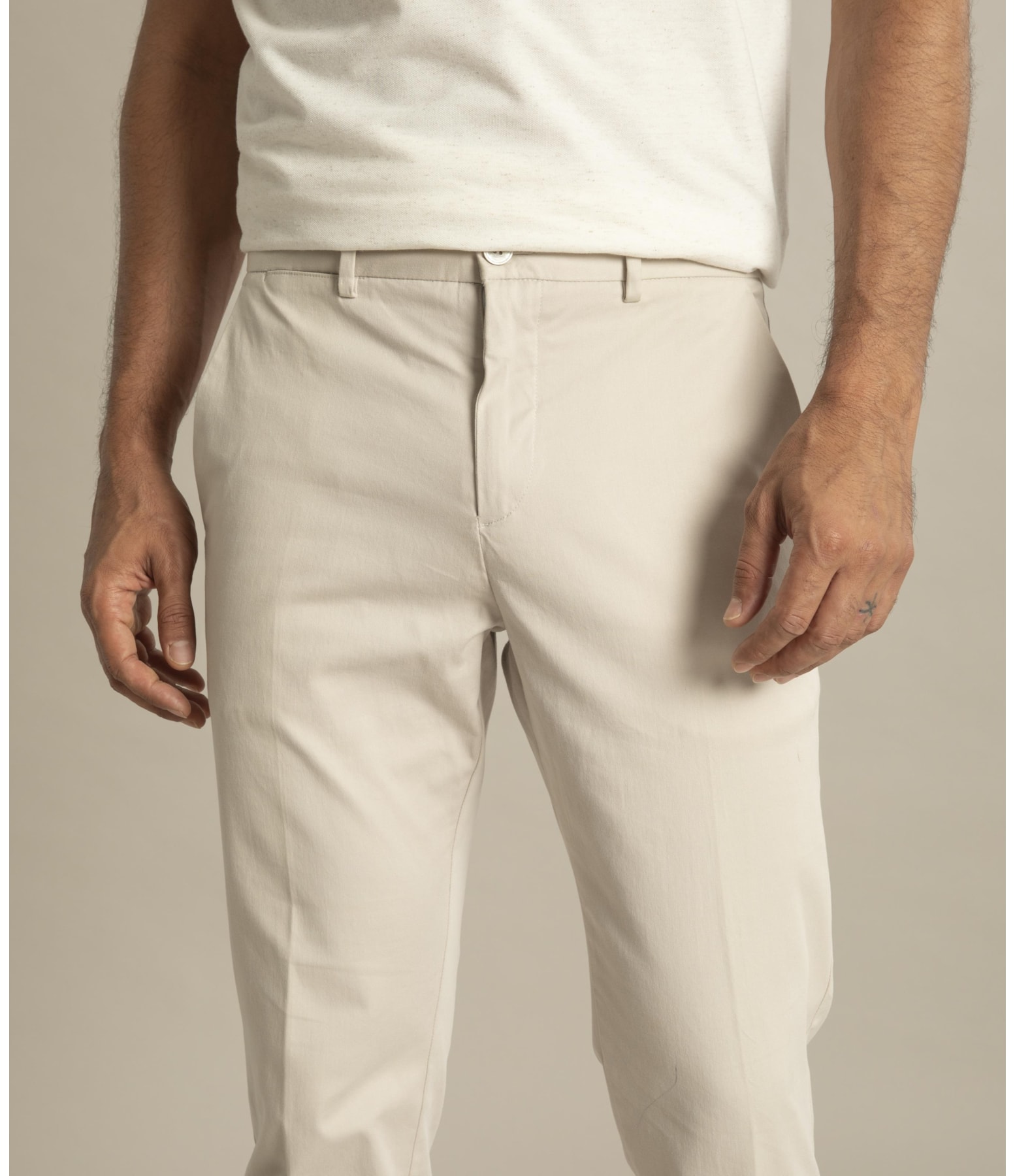 Calça Chino Premium New Areia