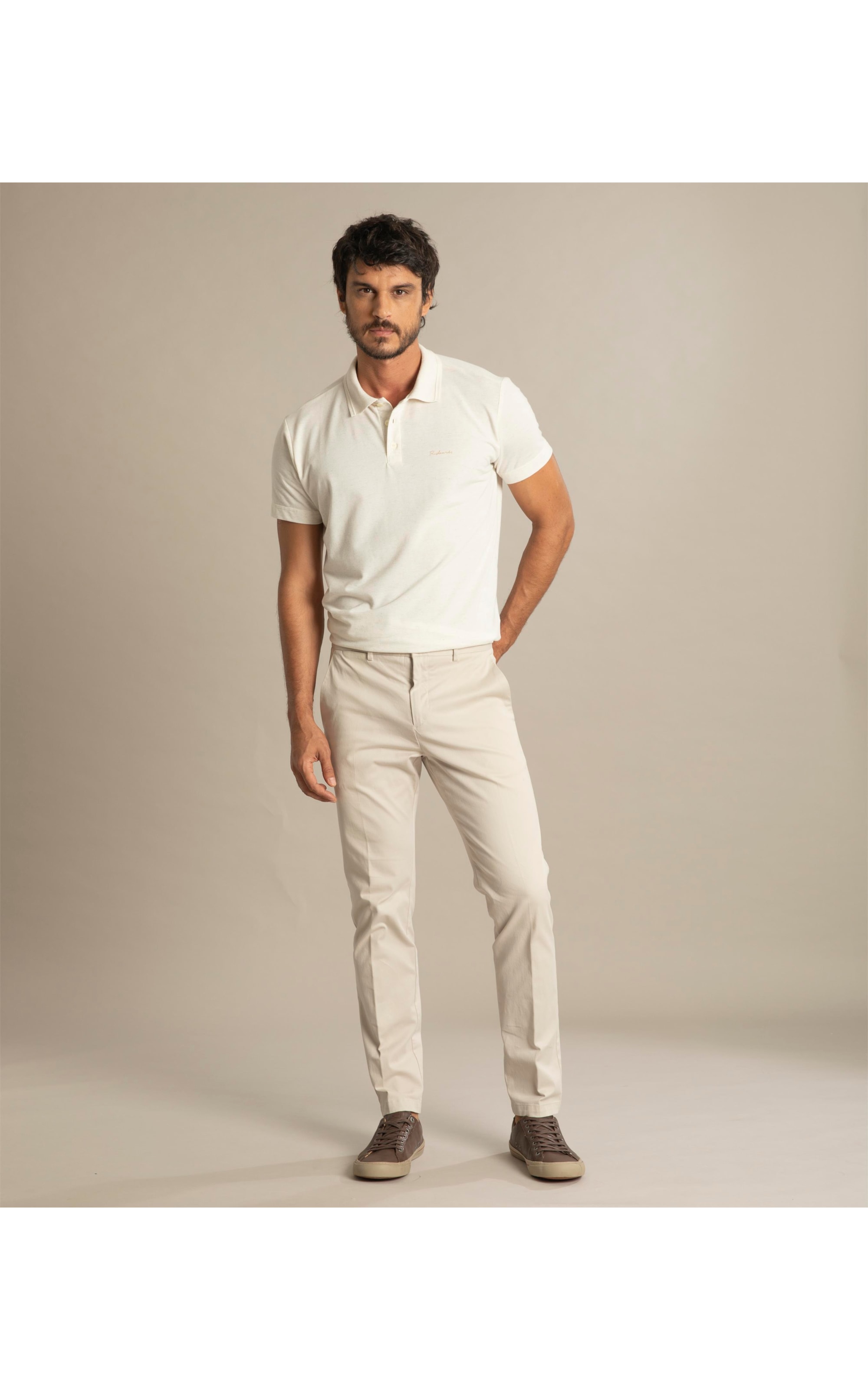 Calça Chino Premium New Areia