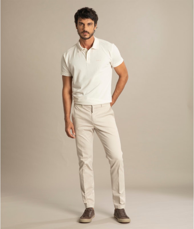 Calça Chino Premium New Areia